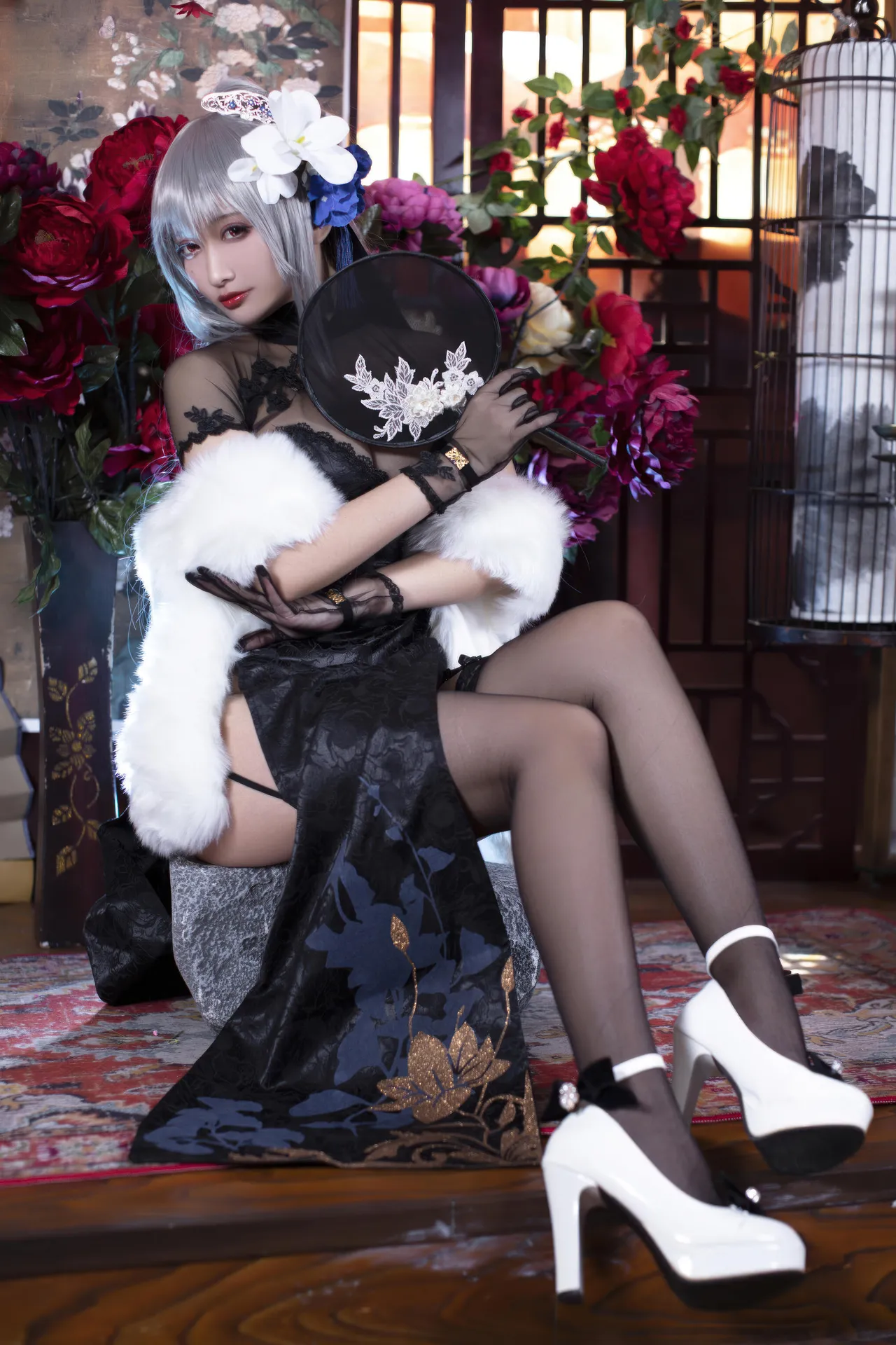 洛璃LoLiSAMA - Azur Lane 路易九世旗袍-erohere3.webp
