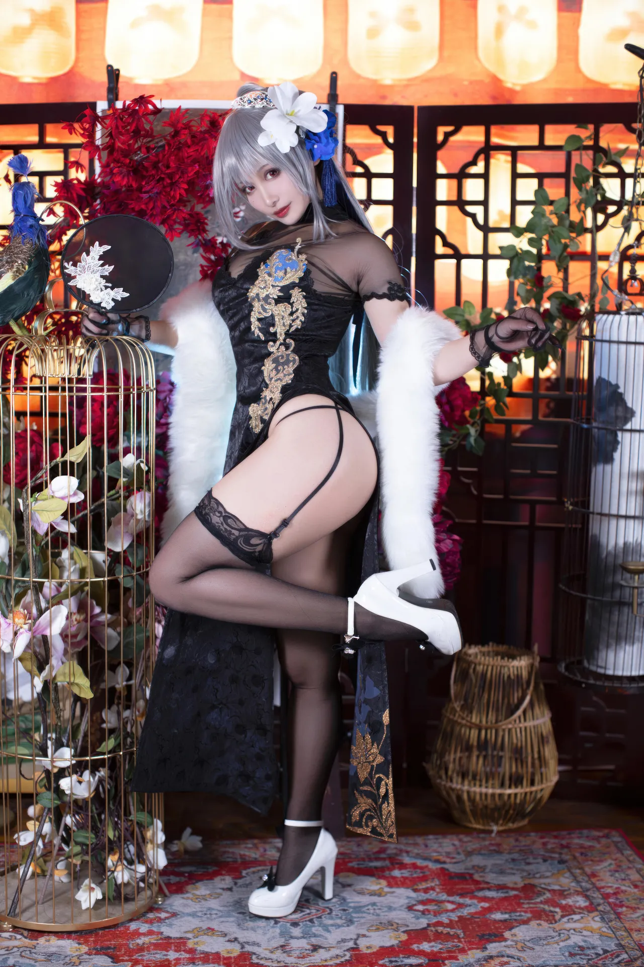 洛璃LoLiSAMA - Azur Lane 路易九世旗袍-erohere36.webp