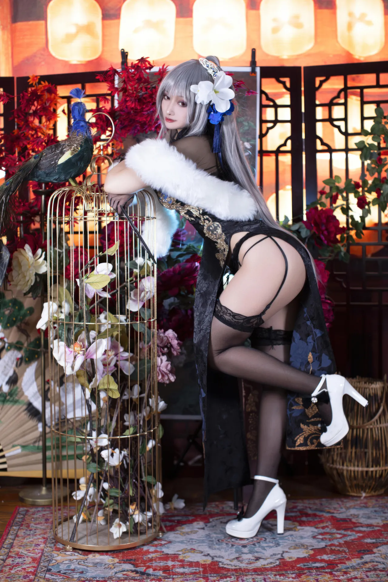 洛璃LoLiSAMA - Azur Lane 路易九世旗袍-erohere43.webp