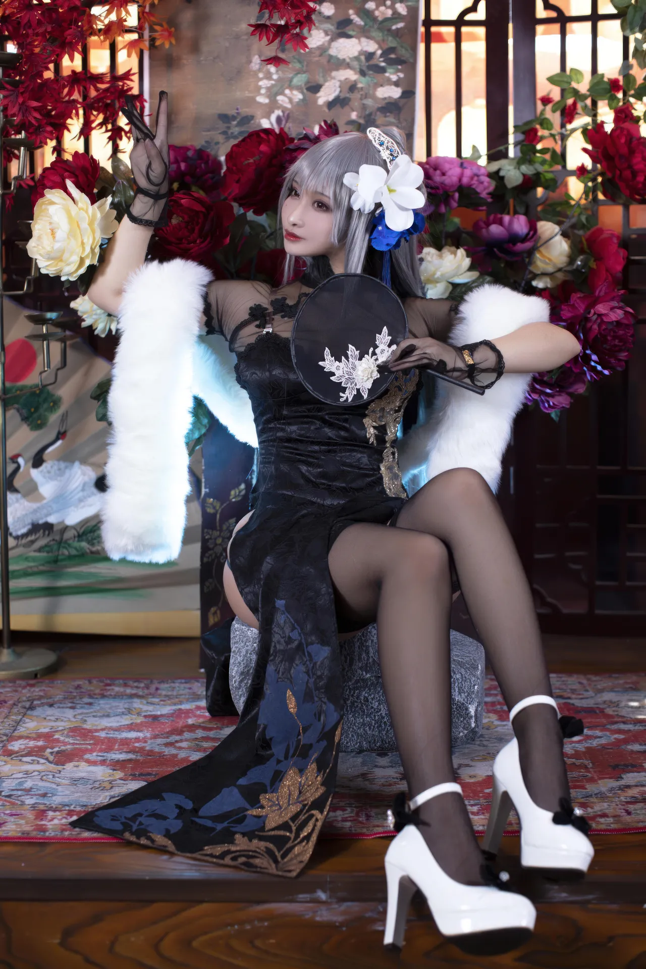 洛璃LoLiSAMA - Azur Lane 路易九世旗袍-erohere5.webp