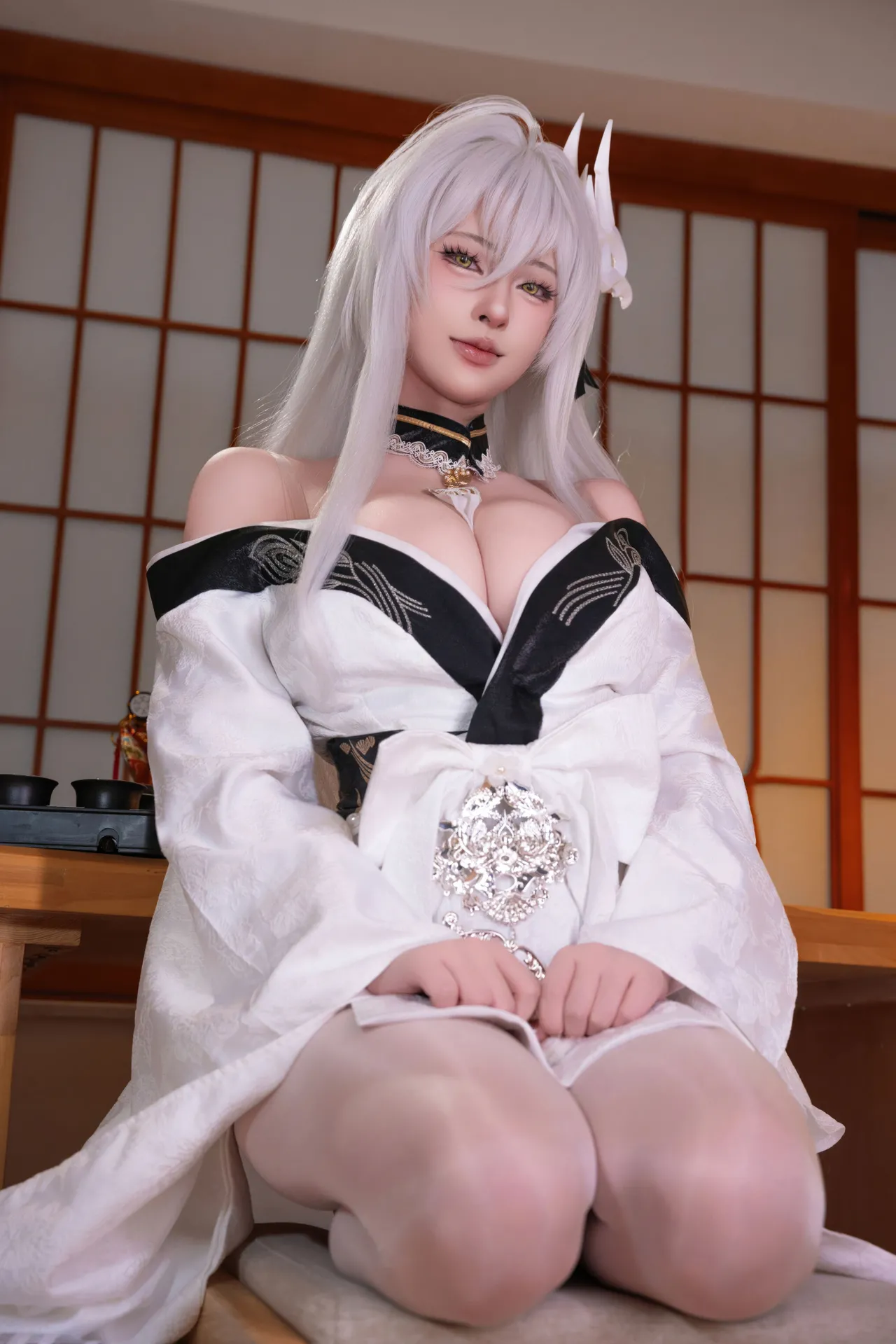 清水由乃 - 碧蓝航线 白凤和服-erohere36.webp