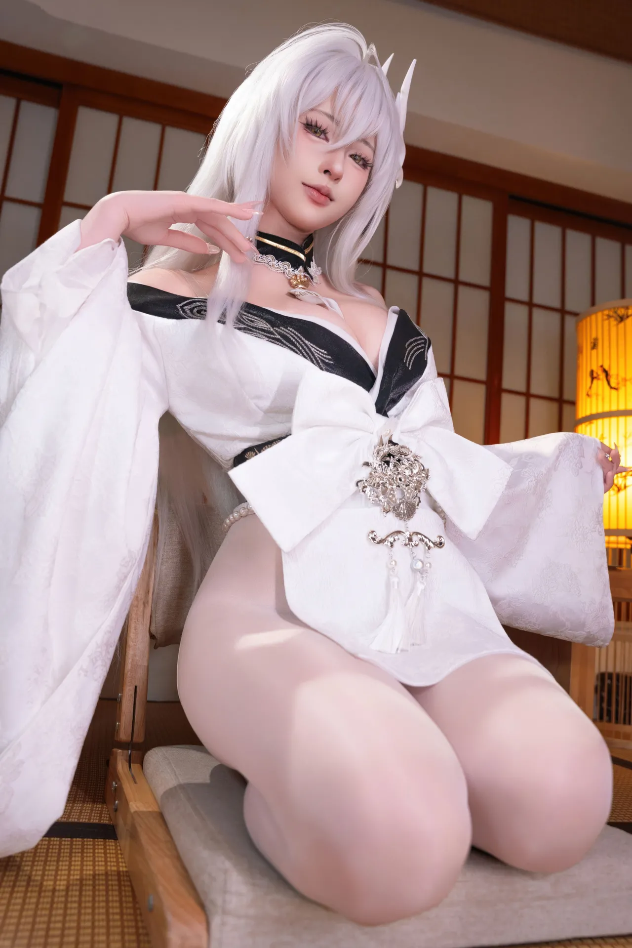 清水由乃 - 碧蓝航线 白凤和服-erohere38.webp
