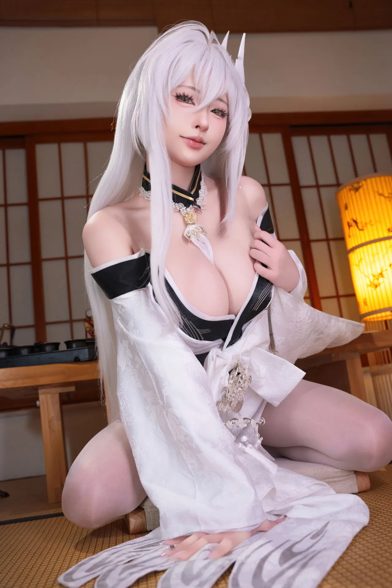 清水由乃 - 碧蓝航线 白凤和服-erohere40.webp