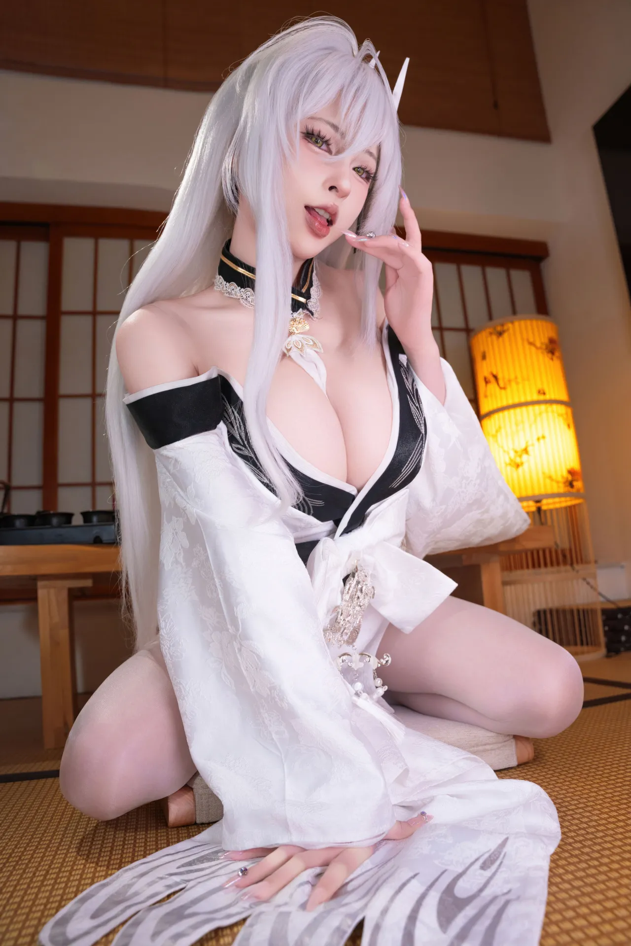 清水由乃 - 碧蓝航线 白凤和服-erohere41.webp