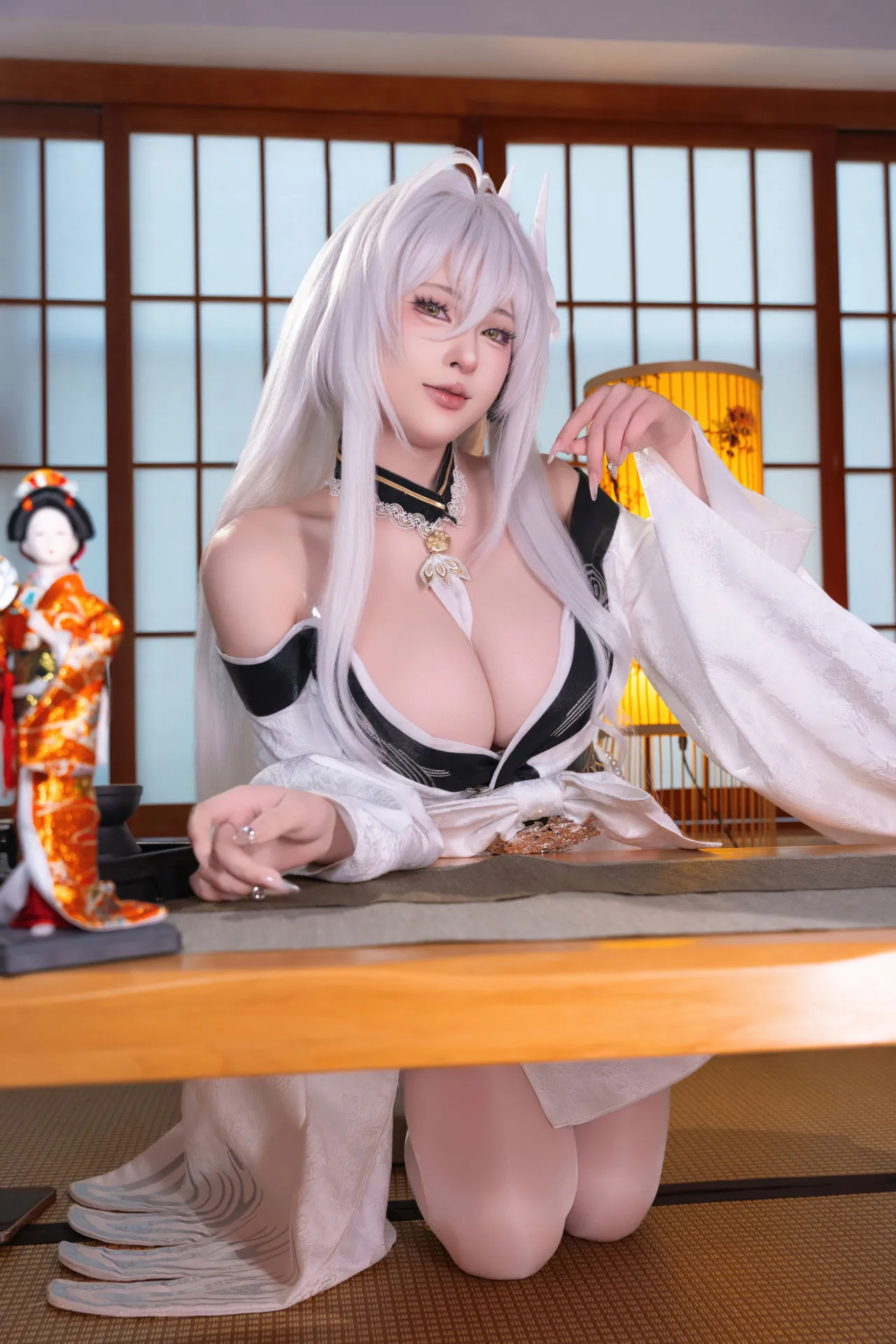 清水由乃 - 碧蓝航线 白凤和服-erohere5.webp