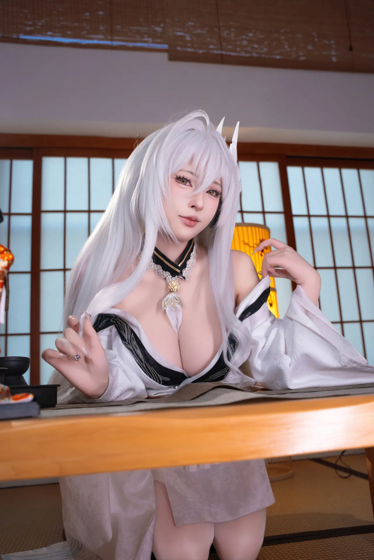 清水由乃 - 碧蓝航线 白凤和服-erohere7.webp