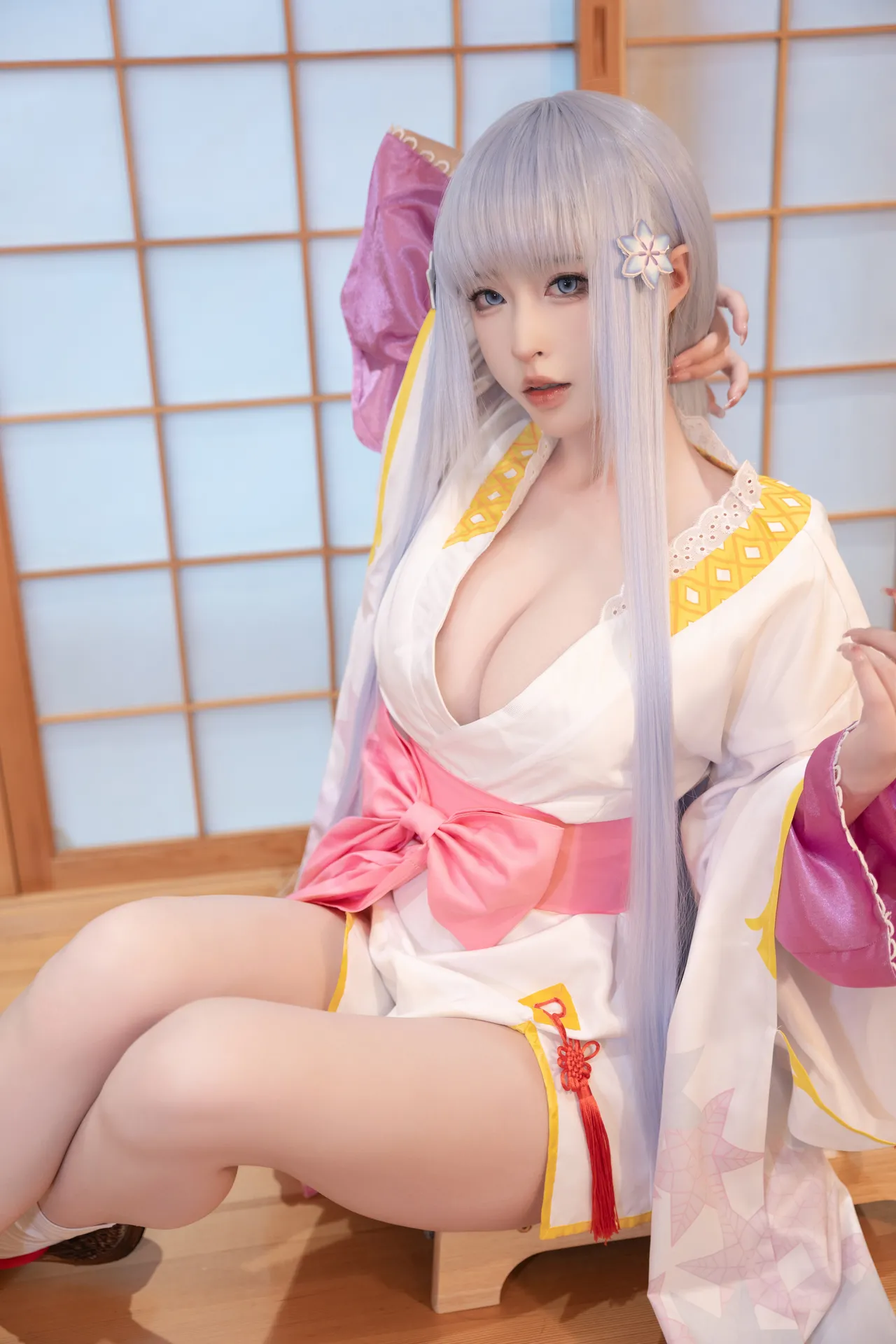清水由乃 - 美少女万华镜 雪女原服-erohere23.webp