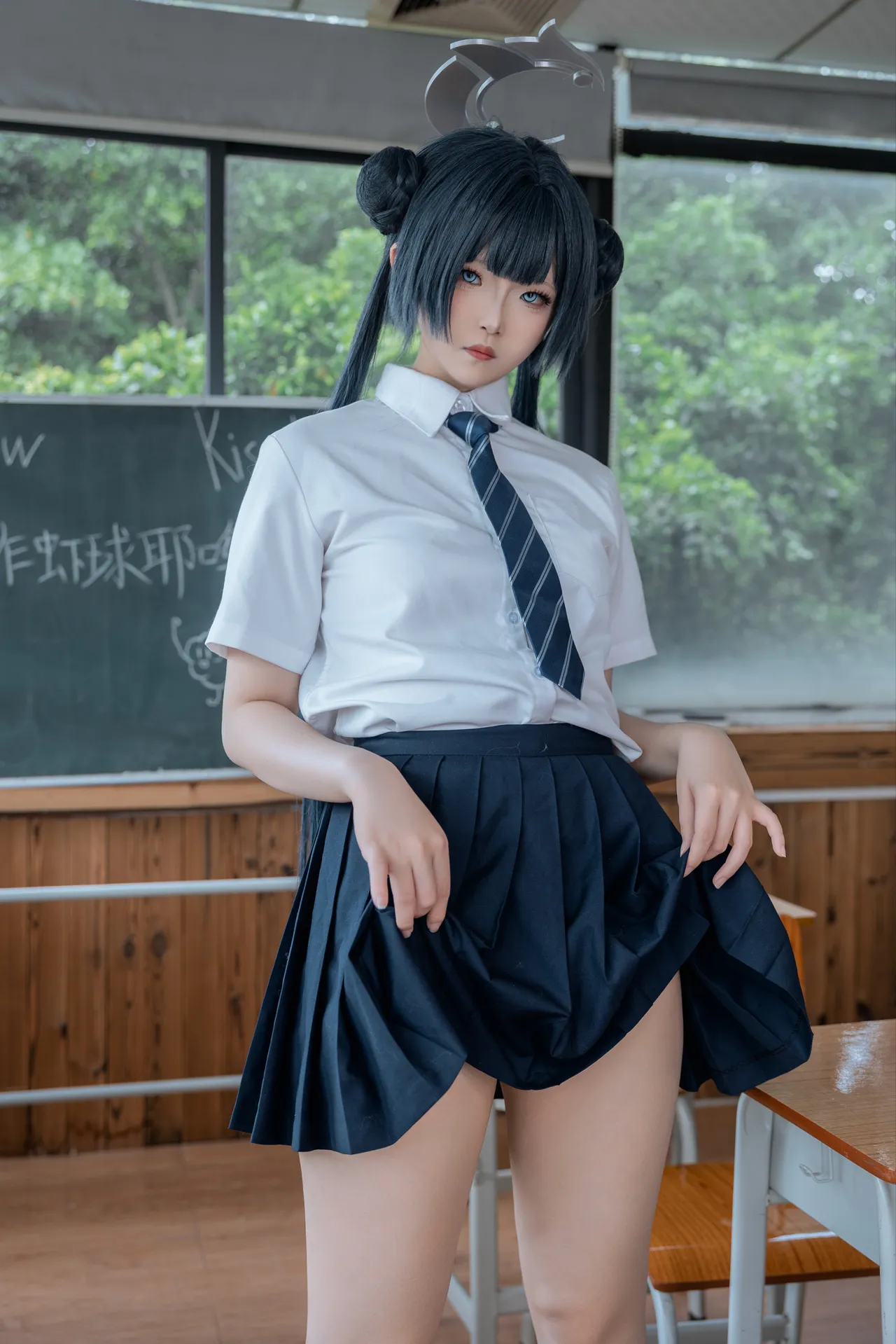 炸虾球耶呜 - 蔚蓝档案 妃咲 制服-erohere17.webp