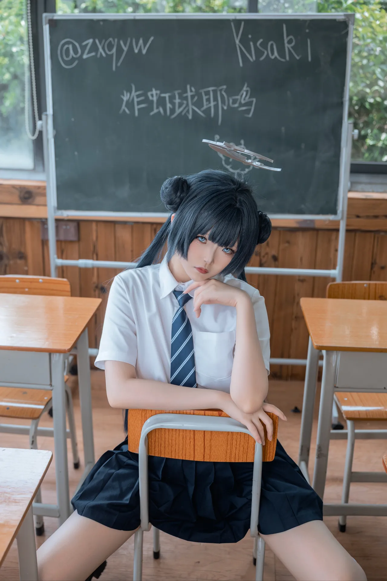 炸虾球耶呜 - 蔚蓝档案 妃咲 制服-erohere20.webp