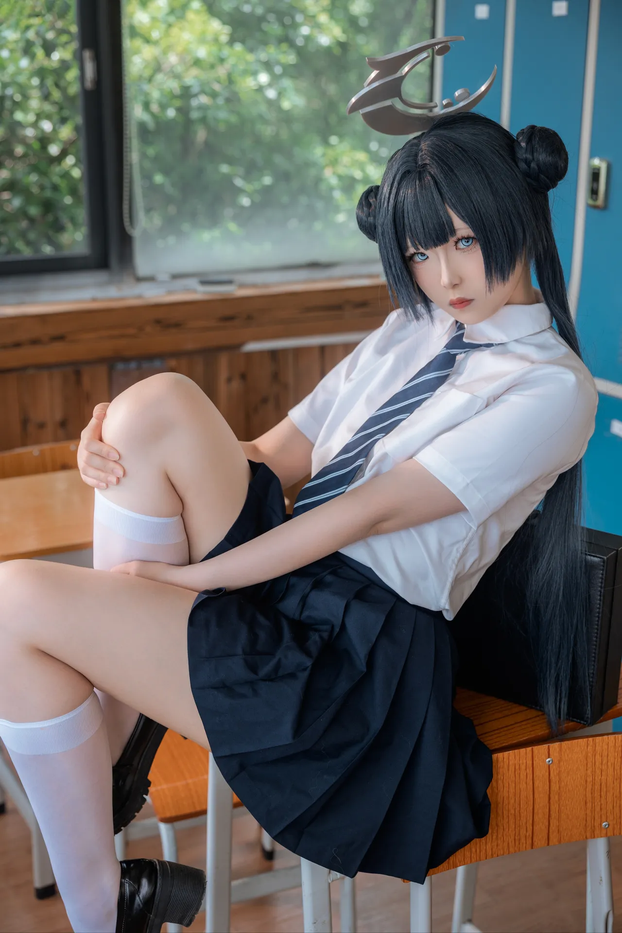 炸虾球耶呜 - 蔚蓝档案 妃咲 制服-erohere25.webp
