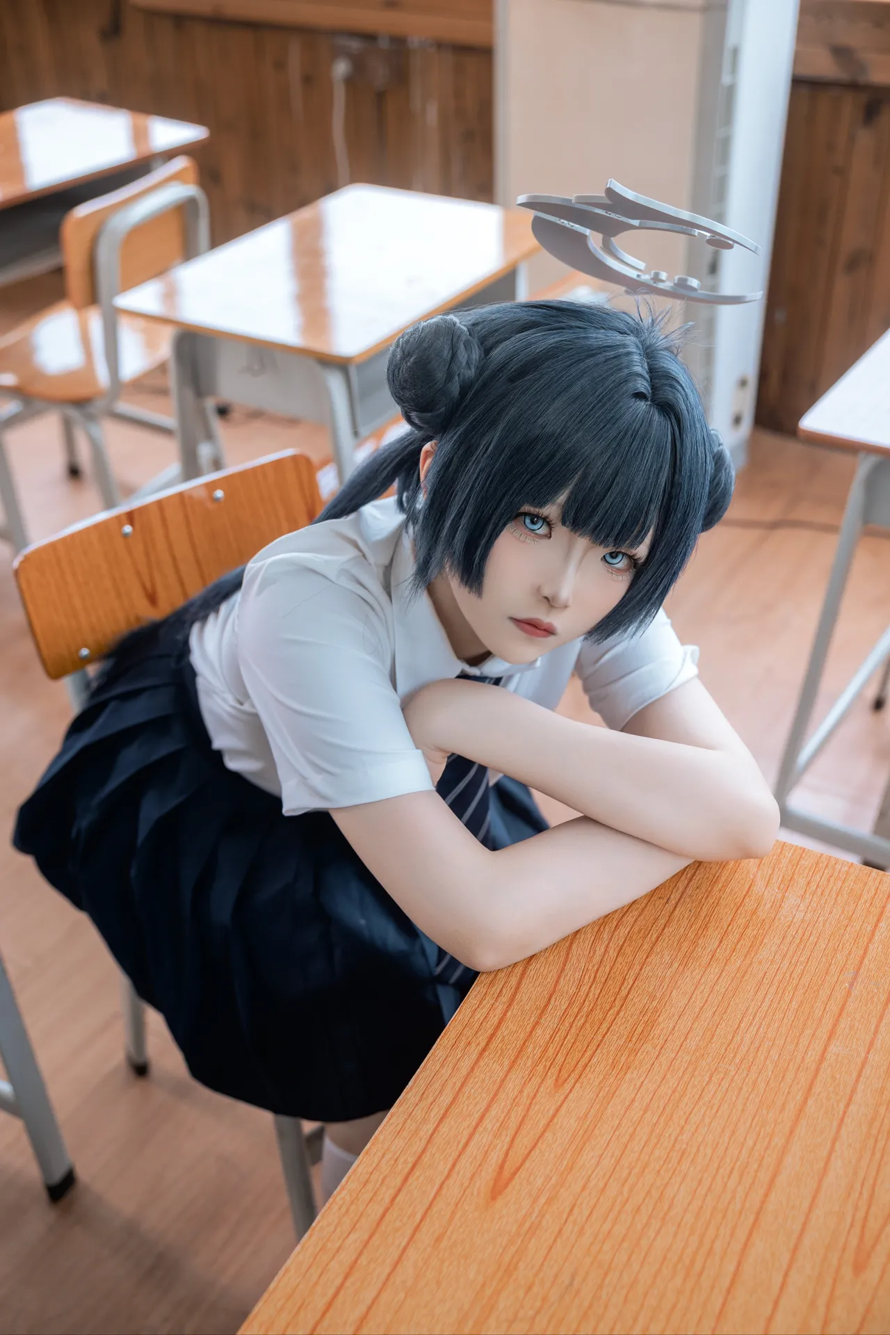 炸虾球耶呜 - 蔚蓝档案 妃咲 制服-erohere32.webp