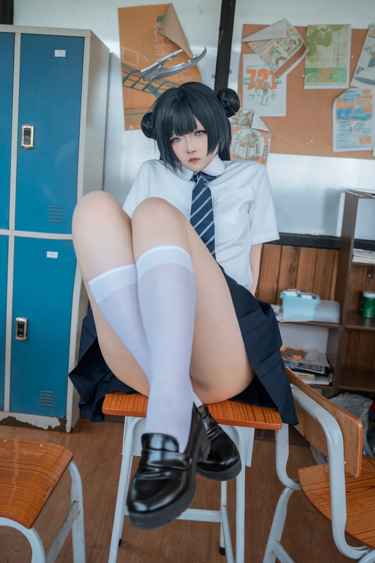 炸虾球耶呜 - 蔚蓝档案 妃咲 制服-erohere38.webp