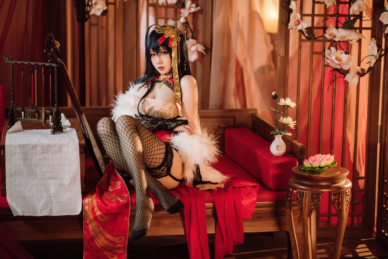 焖焖 - 大凤旗袍-erohere5.webp