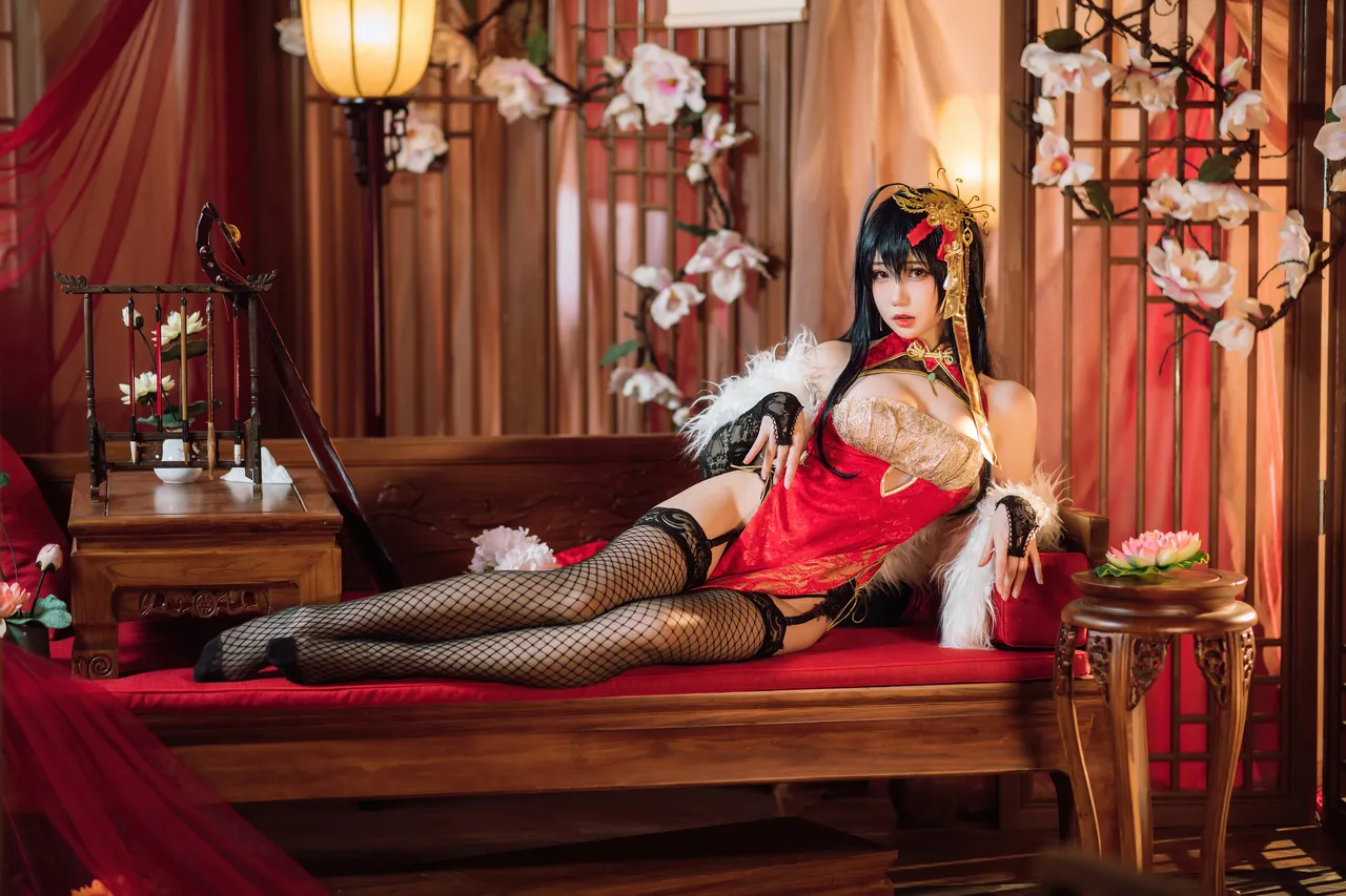 焖焖 - 大凤旗袍-erohere6.webp
