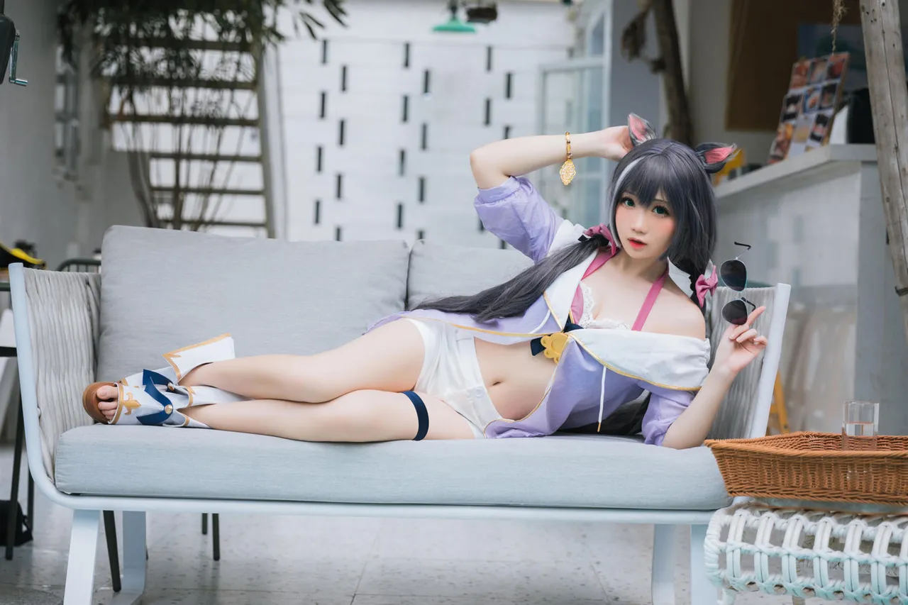 焖焖碳 - 公主连结 凯露 泳装-erohere13.webp