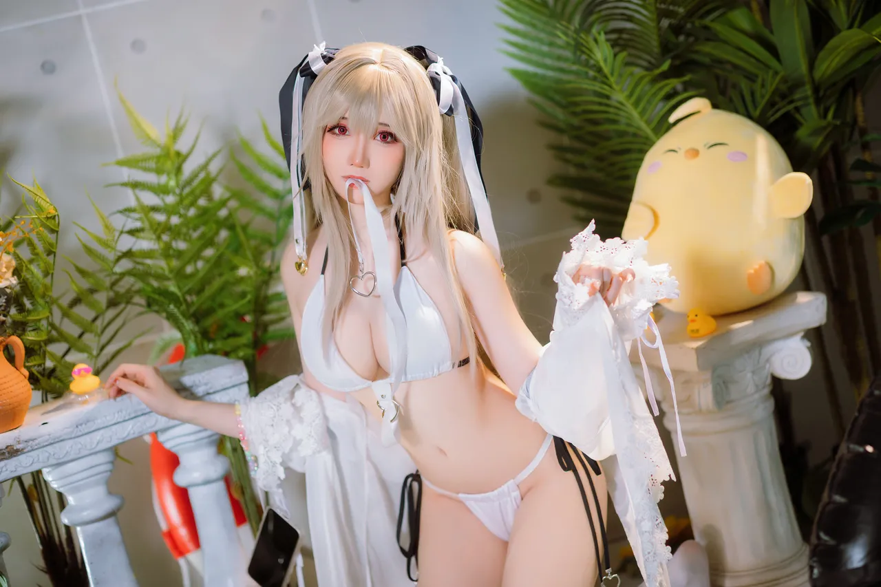 焖焖碳 - 碧蓝航线 安克雷奇 泳装-erohere9.webp