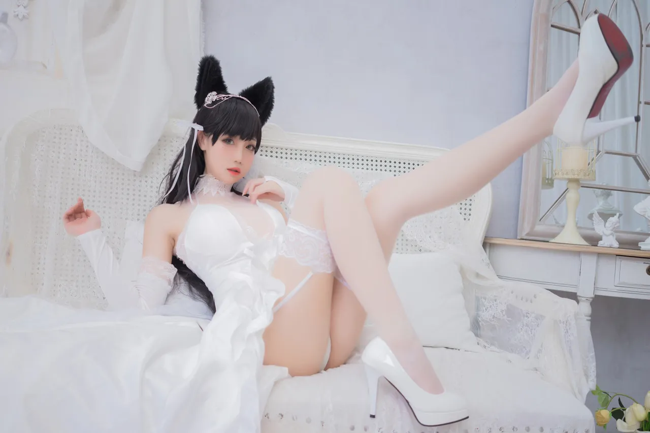 焖焖碳 - 碧蓝航线 爱宕 花嫁-erohere9.webp