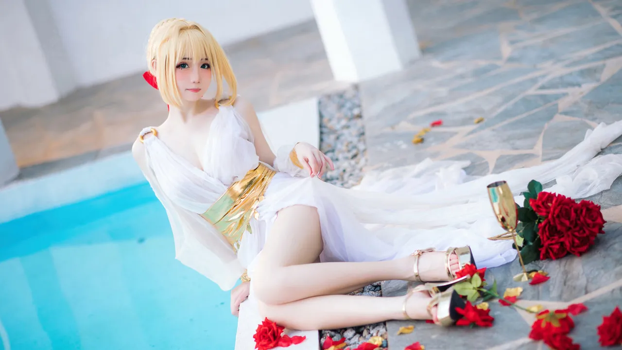 焖焖碳 - FGO 尼禄 礼服-erohere12.webp