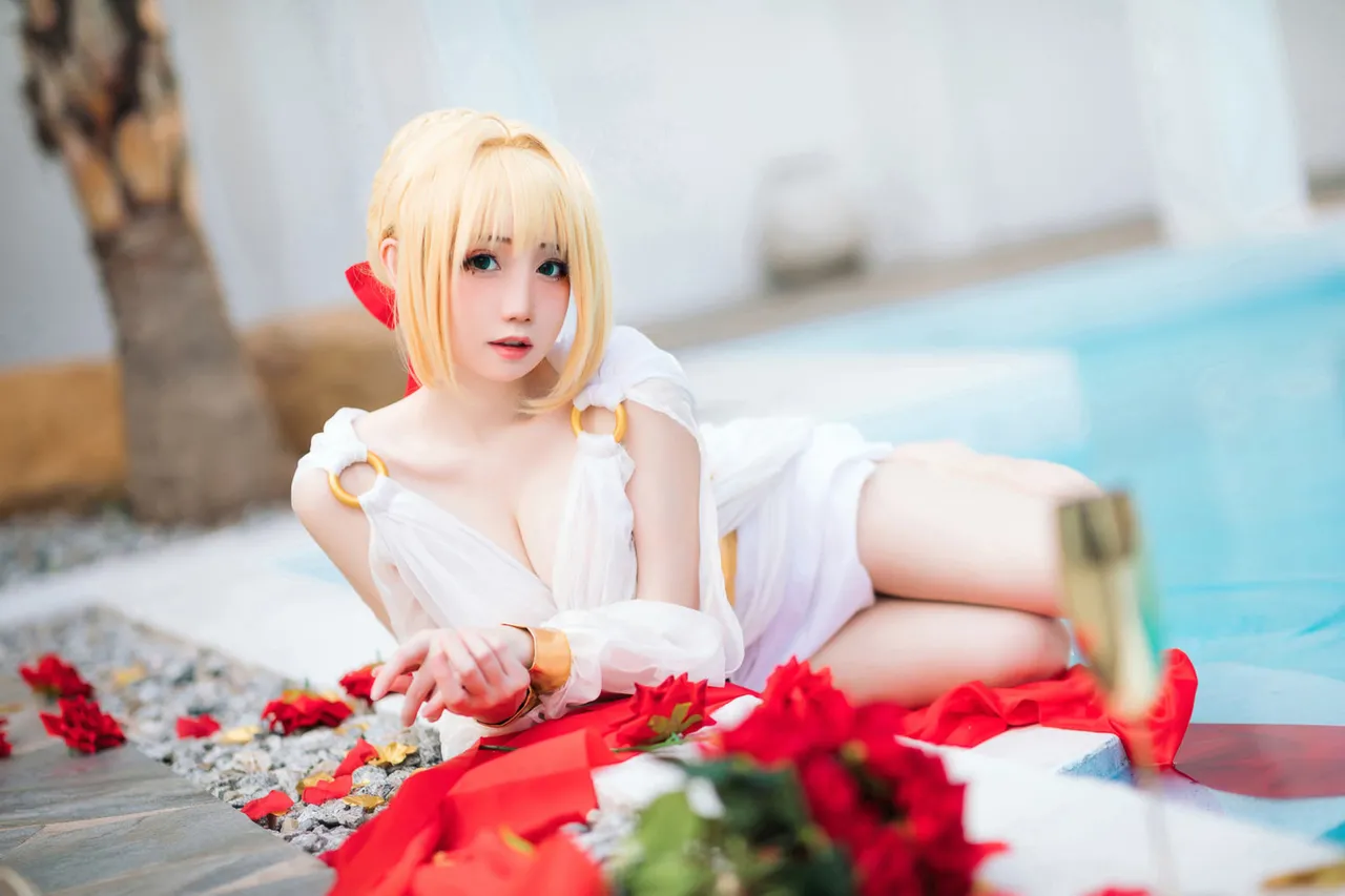 焖焖碳 - FGO 尼禄 礼服-erohere2.webp
