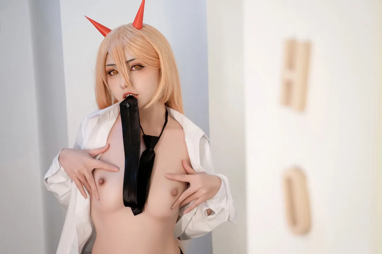 爆机少女喵小吉 - 电锯人 帕瓦-erohere55.webp