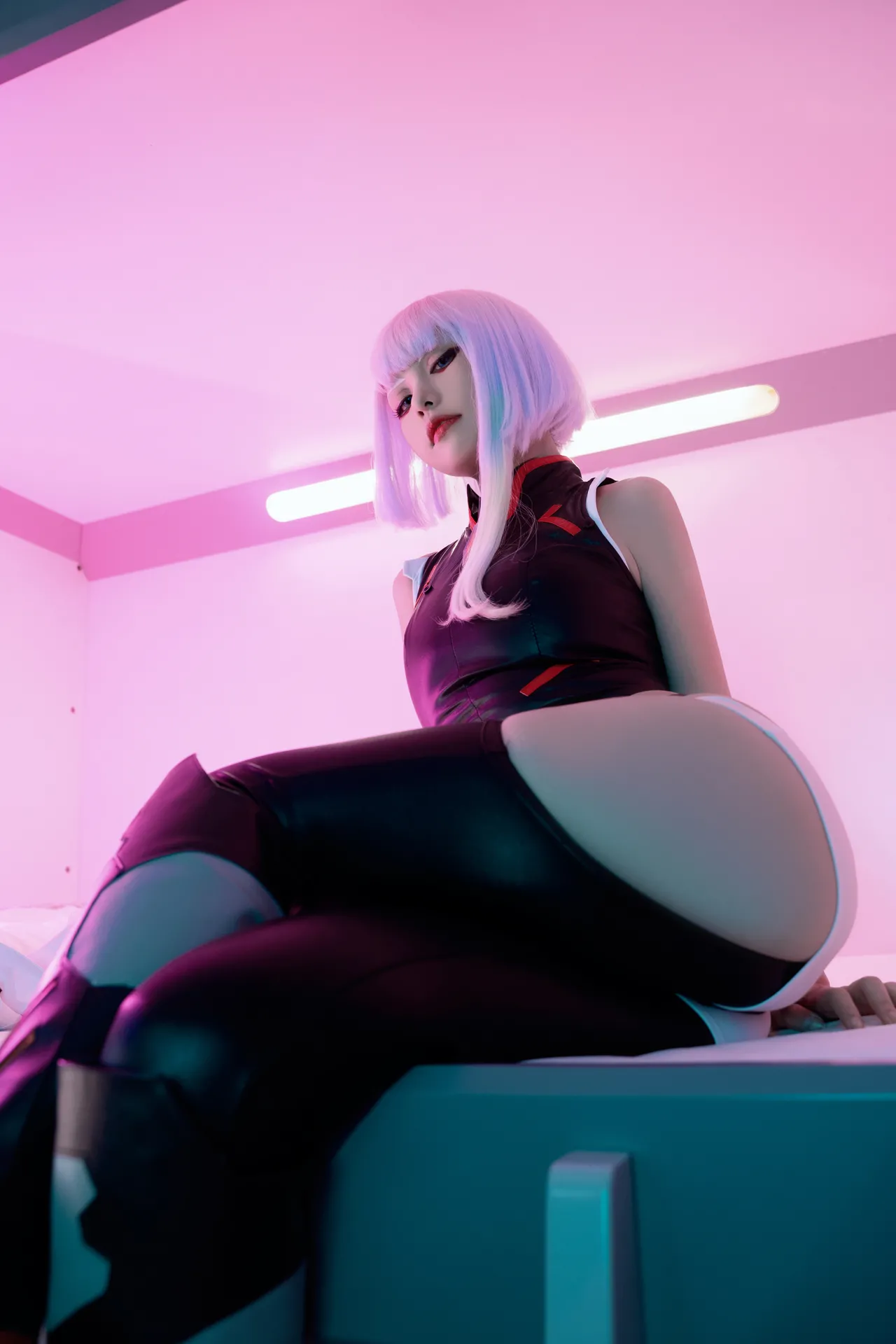 爆机少女喵小吉 - 赛博朋克 边缘行者 Lucy-erohere10.webp