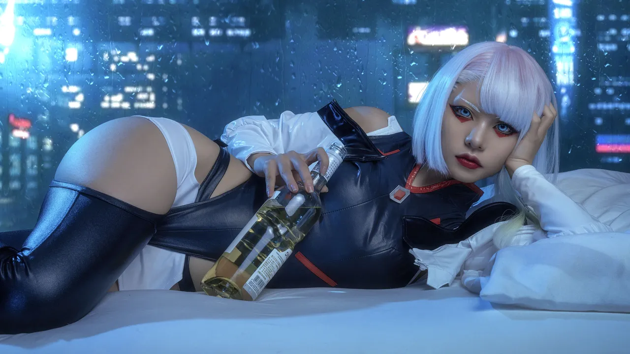 爆机少女喵小吉 - 赛博朋克 边缘行者 Lucy-erohere102.webp