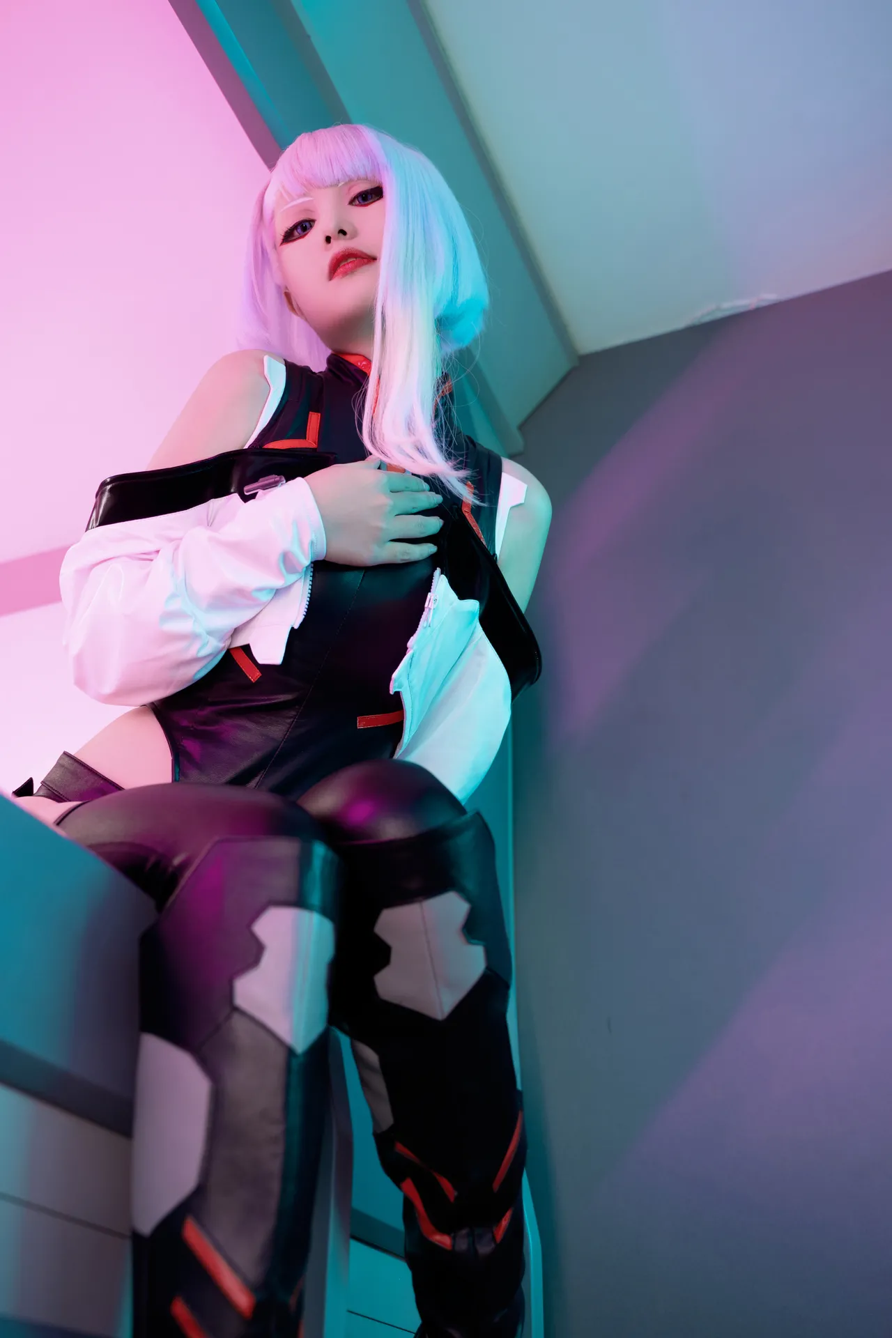 爆机少女喵小吉 - 赛博朋克 边缘行者 Lucy-erohere3.webp