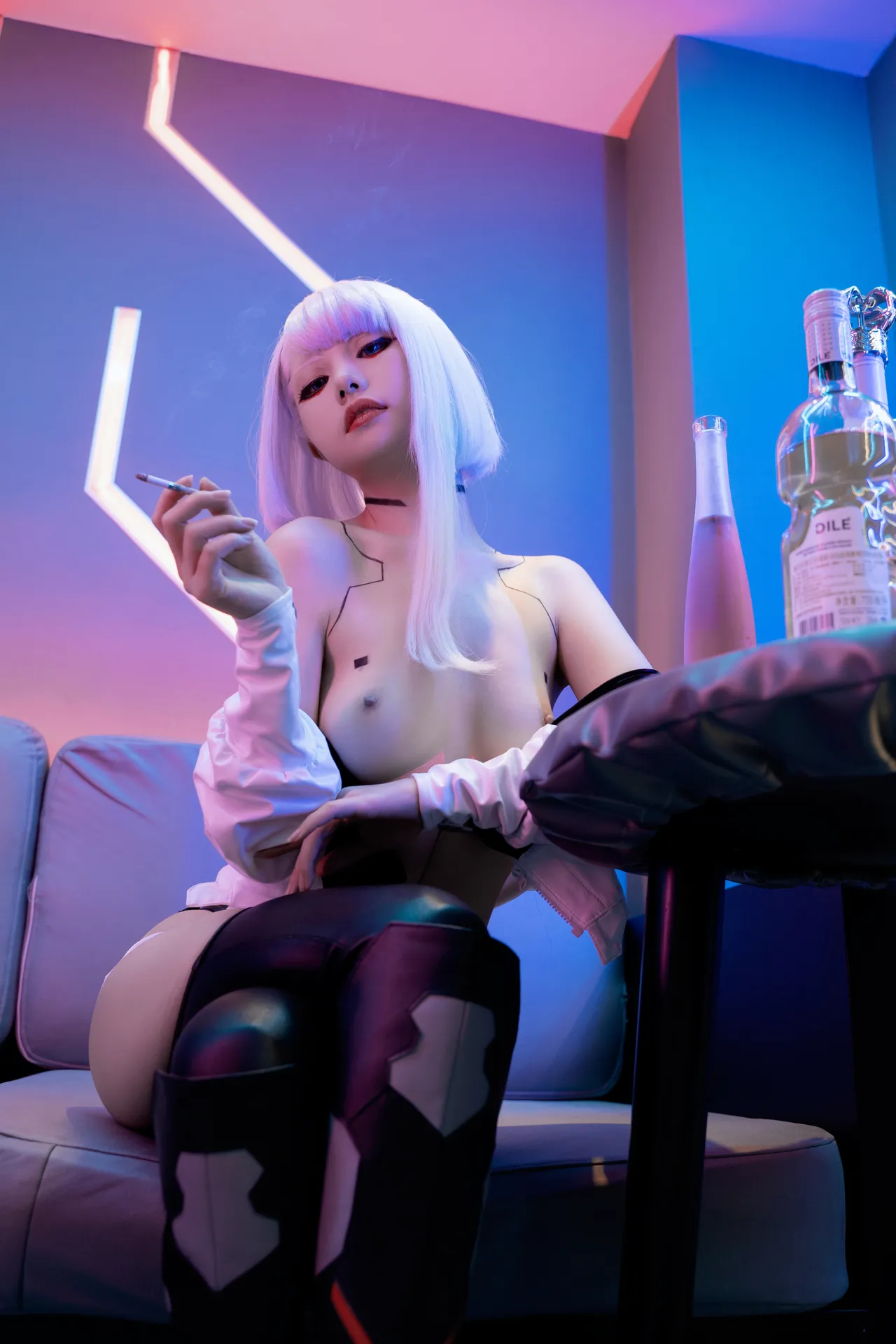 爆机少女喵小吉 - 赛博朋克 边缘行者 Lucy-erohere31.webp