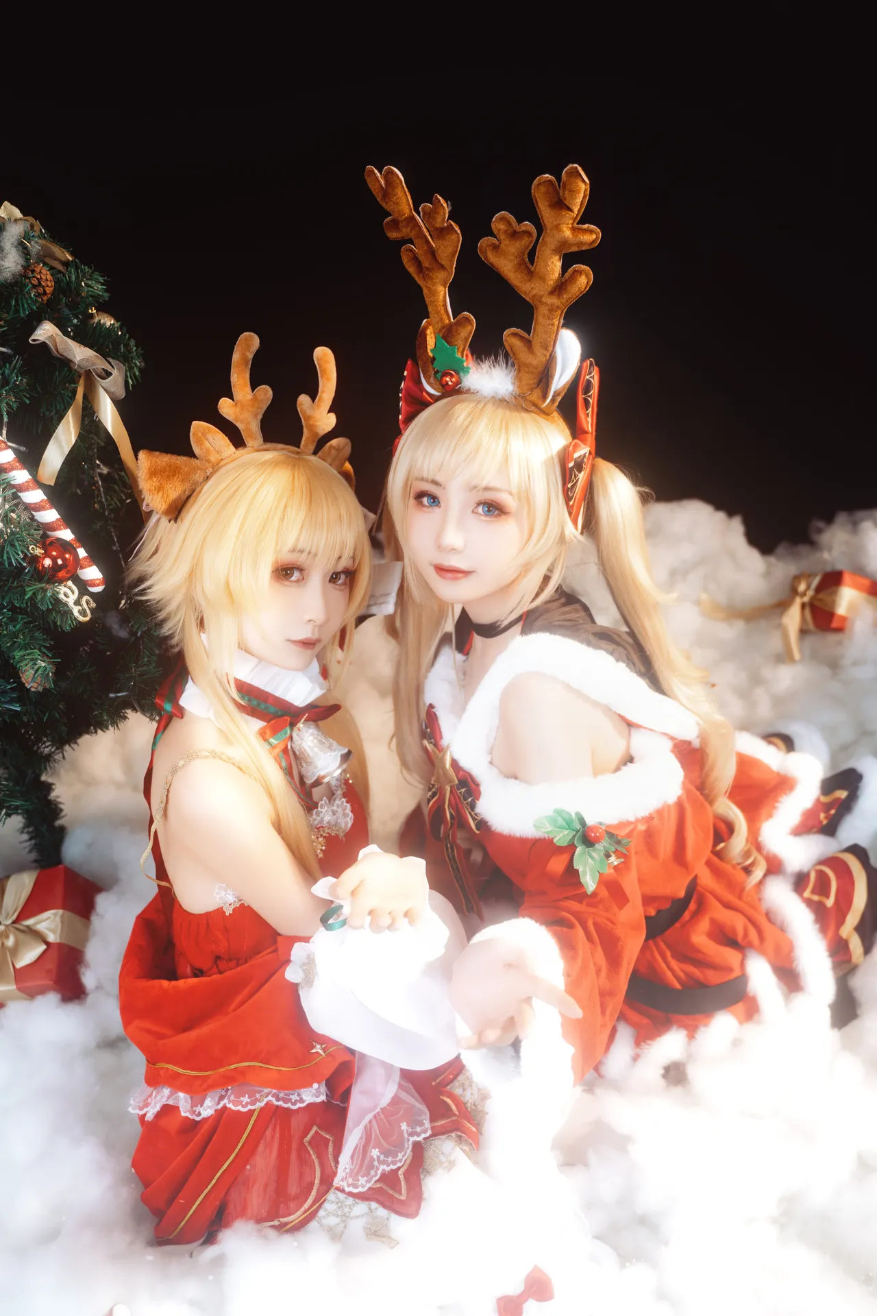 爆机少女喵小吉&amp;花音栗子 - 原神圣诞特辑-erohere25.webp