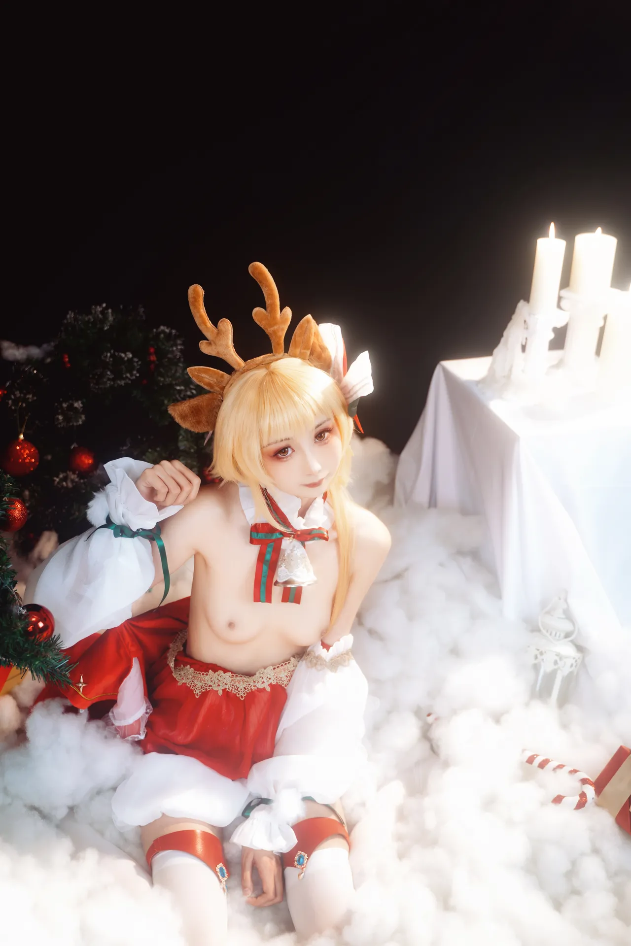 爆机少女喵小吉&amp;花音栗子 - 原神圣诞特辑-erohere34.webp