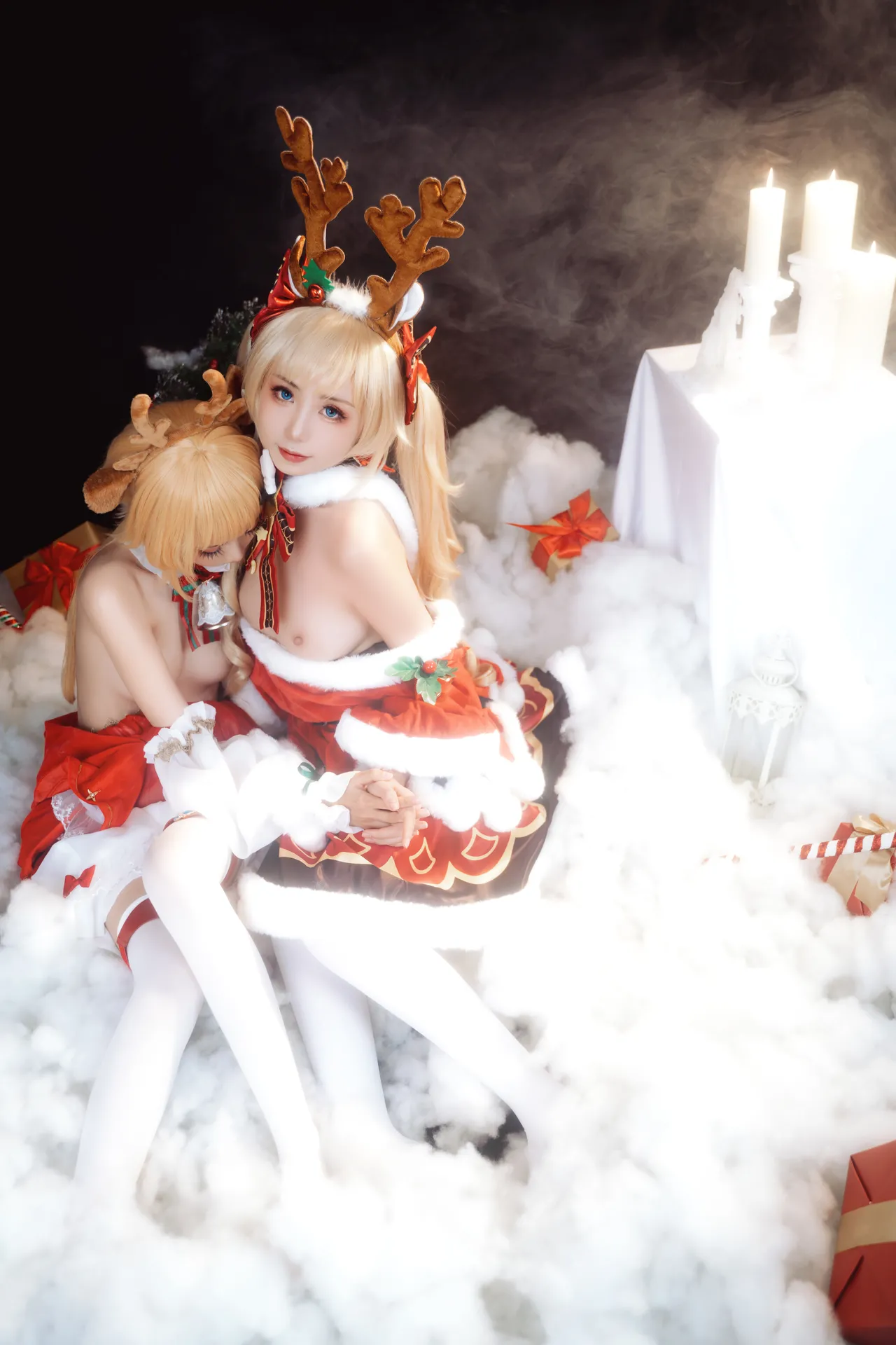 爆机少女喵小吉&amp;花音栗子 - 原神圣诞特辑-erohere52.webp