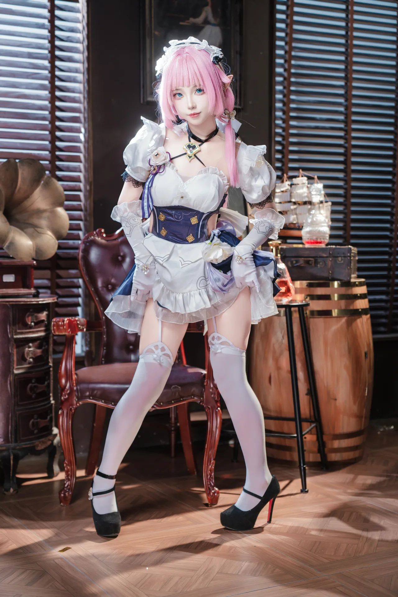 狐玖玖 - 崩坏三 爱莉希雅 女仆-erohere2.webp