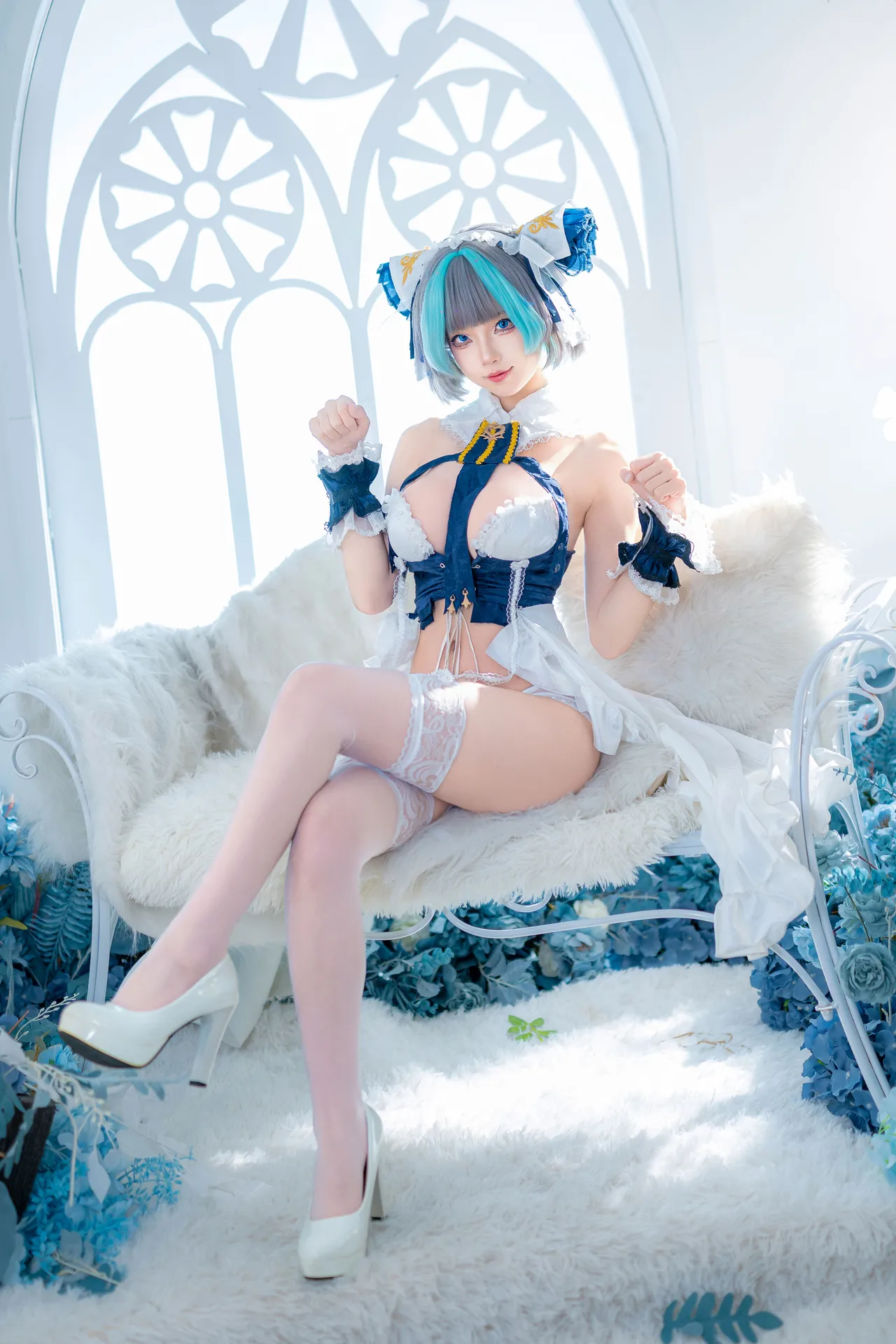 狐玖玖 - 柴郡睡衣-erohere7.webp