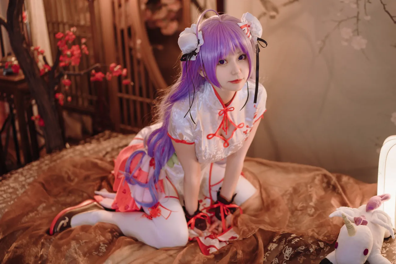 猫大人 - 碧蓝航线 独角兽 旗袍-erohere16.webp