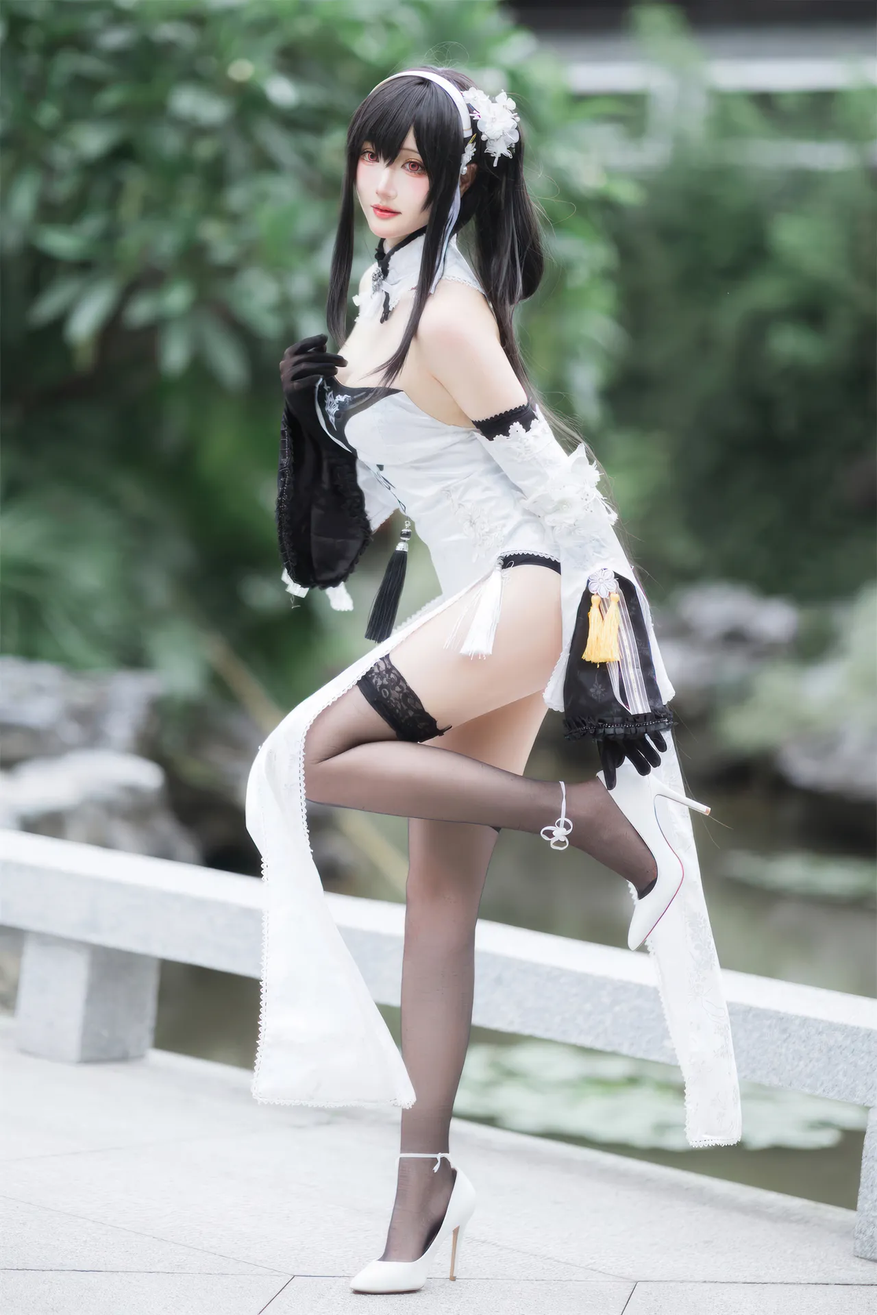 瓜希酱 - 碧蓝航线 镇海旗袍-erohere13.webp