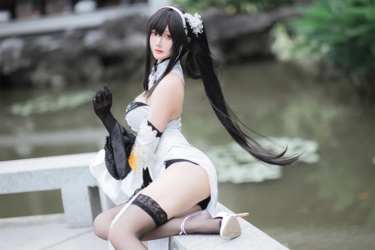 瓜希酱 - 碧蓝航线 镇海旗袍-erohere15.webp