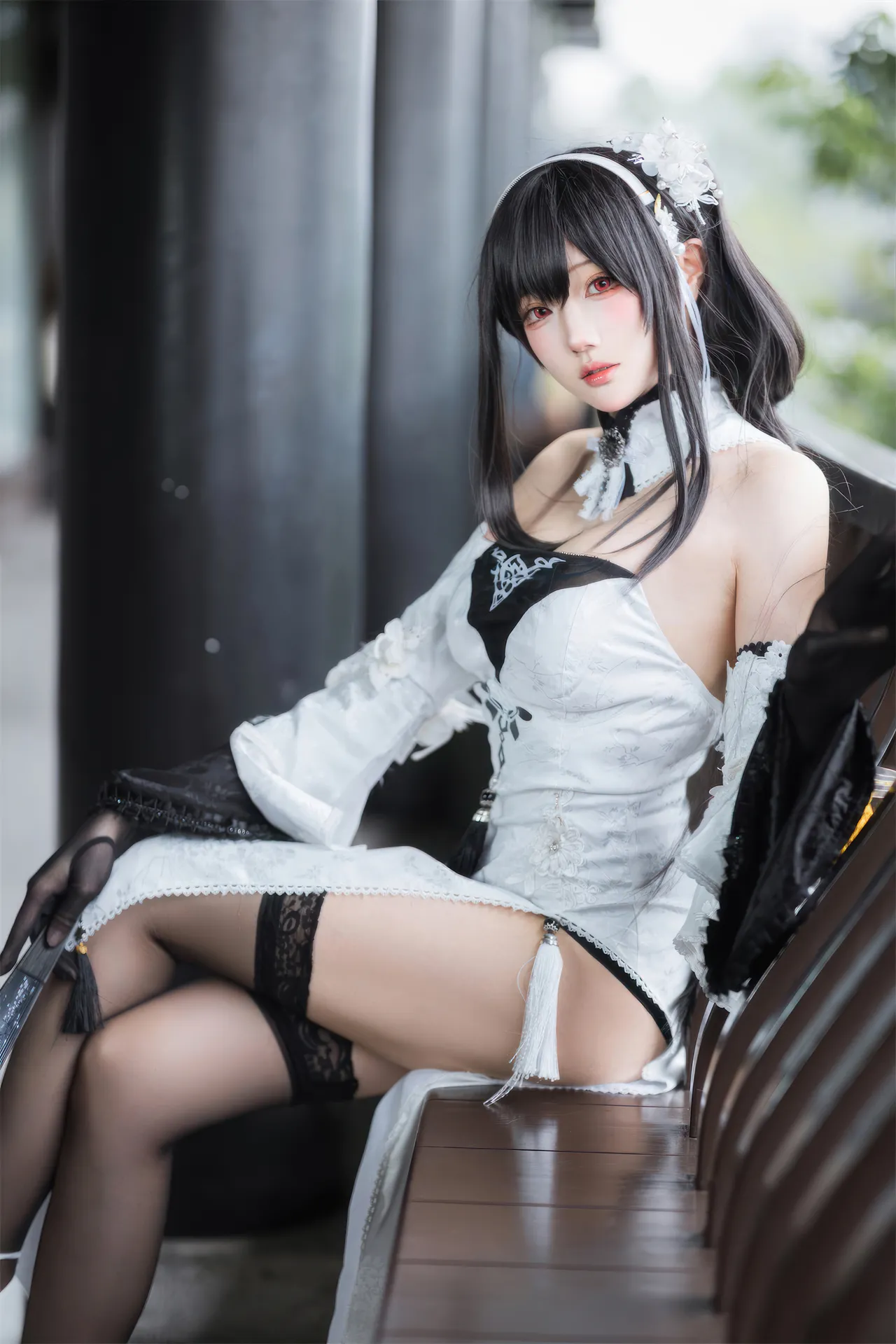 瓜希酱 - 碧蓝航线 镇海旗袍-erohere5.webp