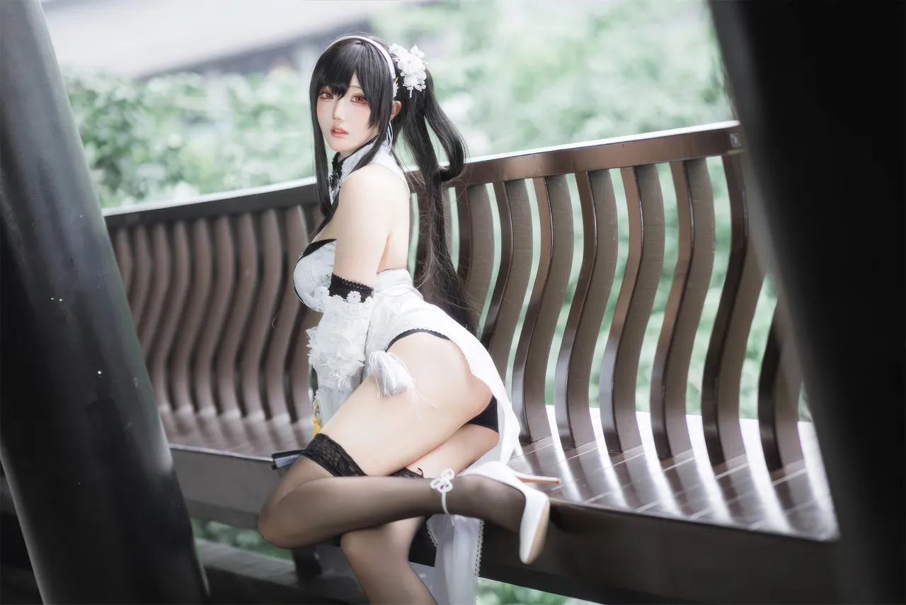 瓜希酱 - 碧蓝航线 镇海旗袍-erohere7.webp
