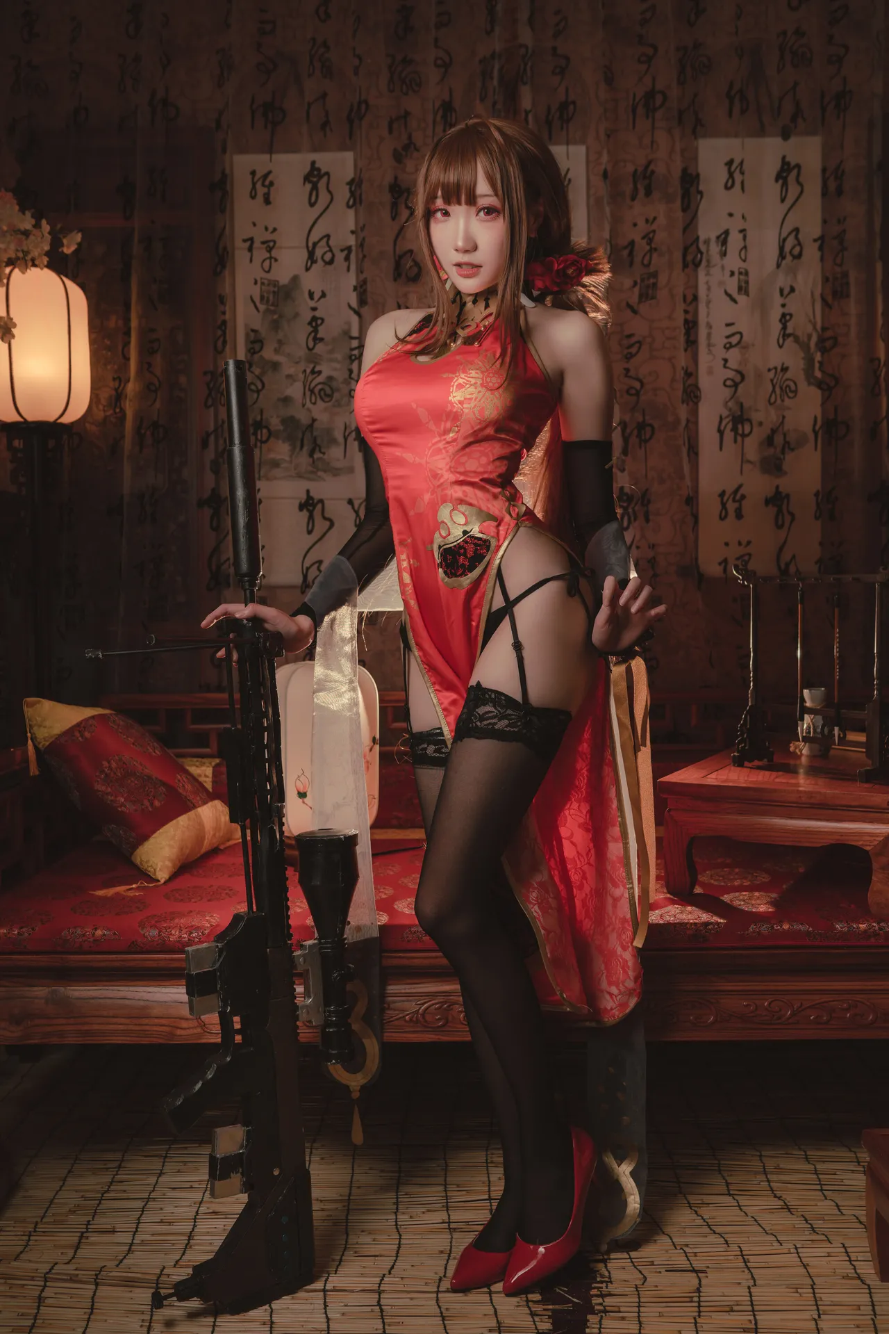 瓜希酱 - 红牡丹-erohere16.webp