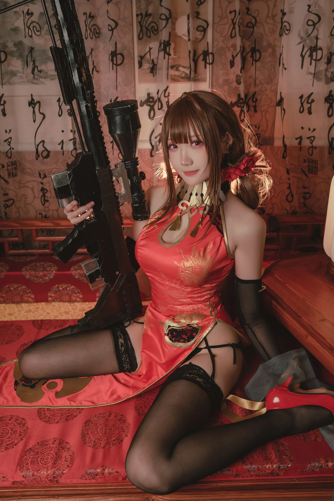 瓜希酱 - 红牡丹-erohere2.webp
