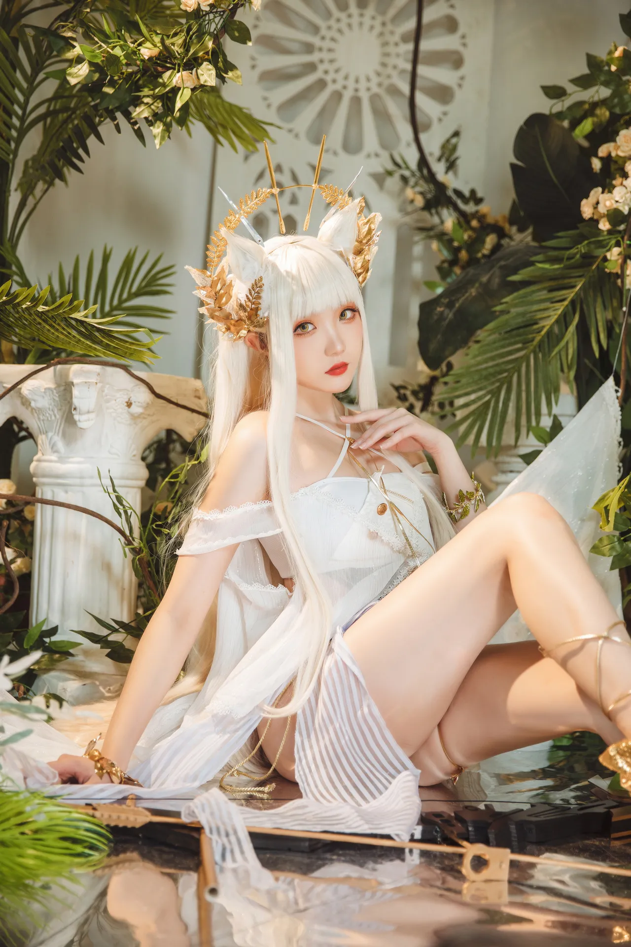瓜希酱 - Platinum Shimmering Dew (Arknights)-erohere11.webp
