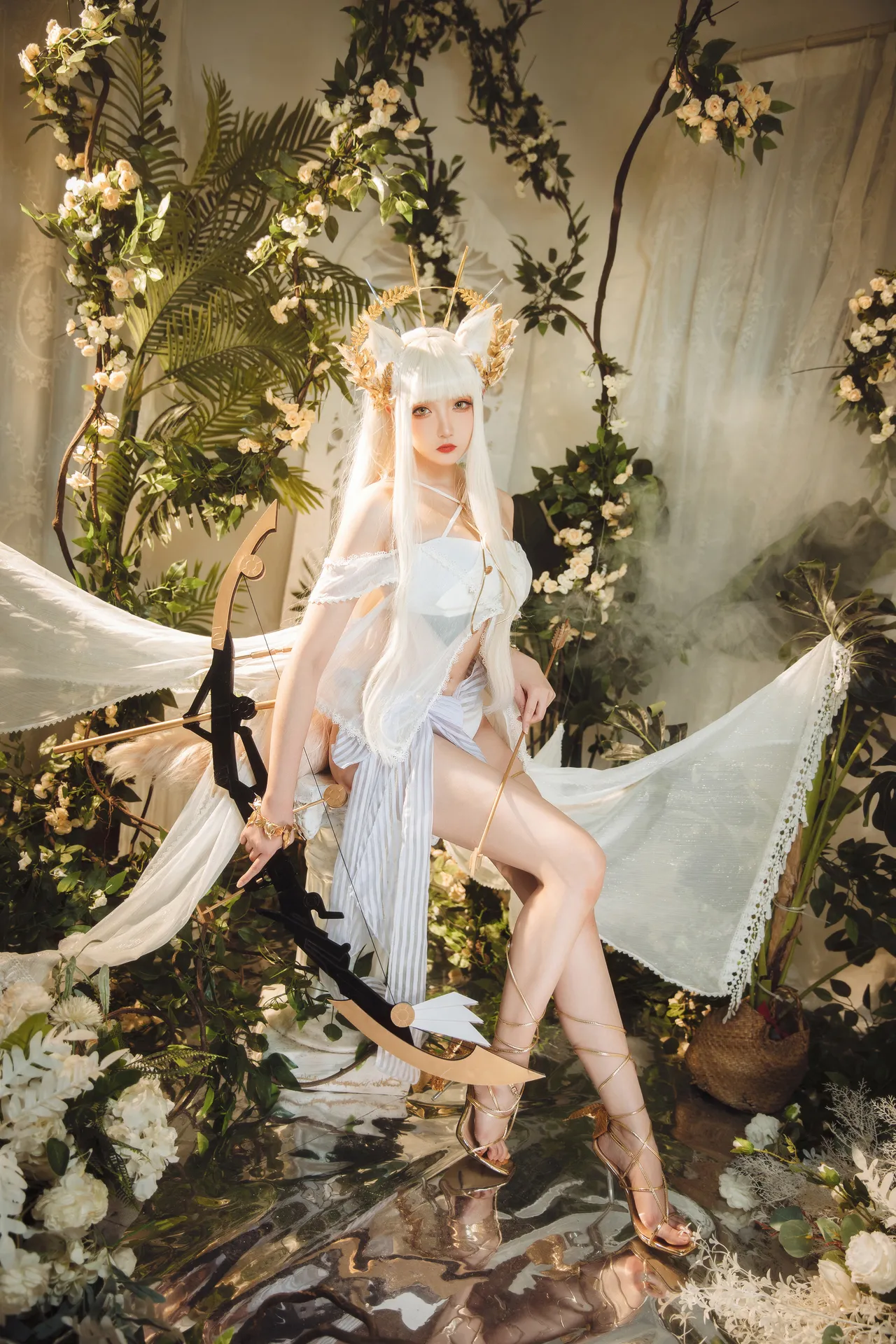 瓜希酱 - Platinum Shimmering Dew (Arknights)-erohere24.webp