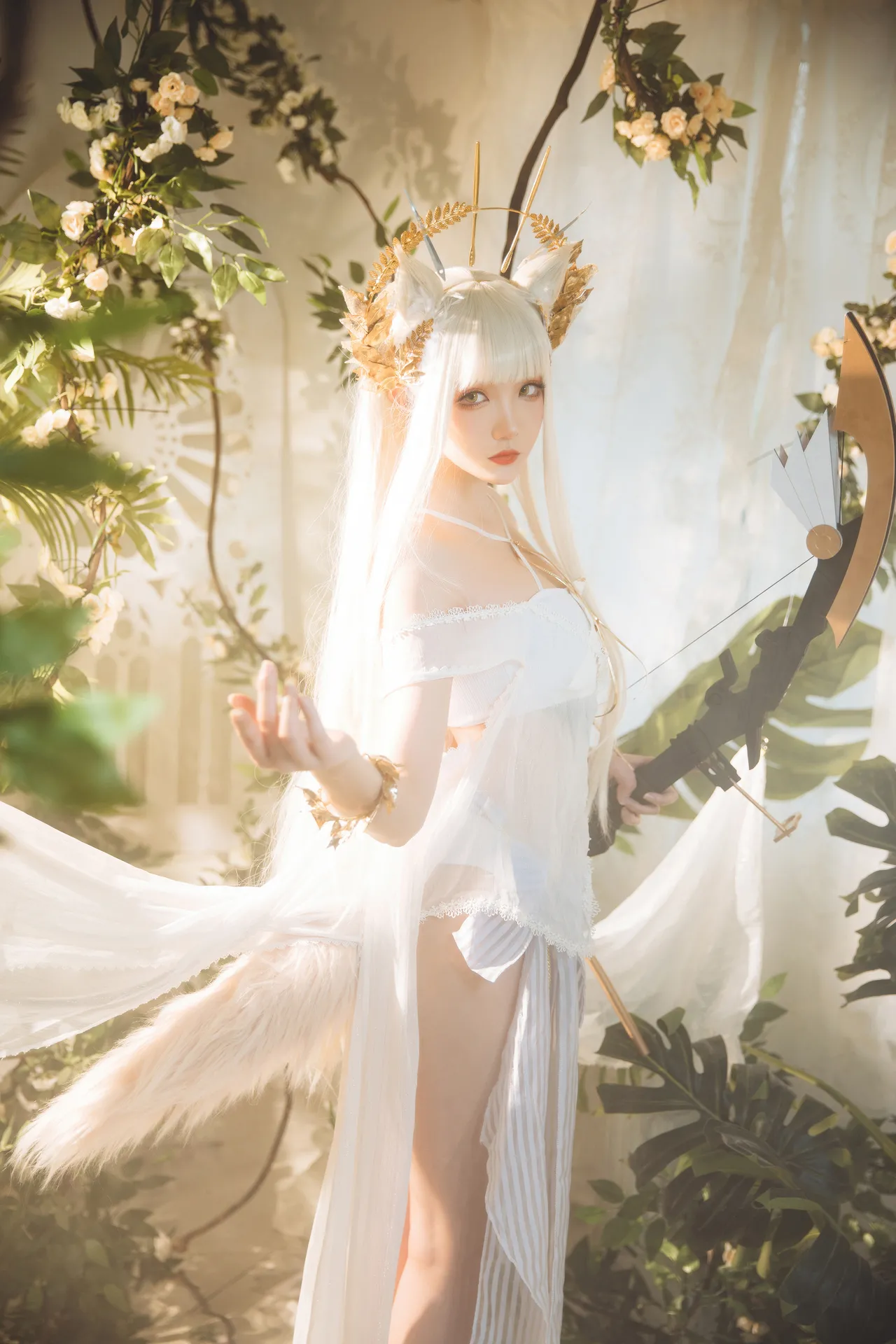 瓜希酱 - Platinum Shimmering Dew (Arknights)-erohere3.webp