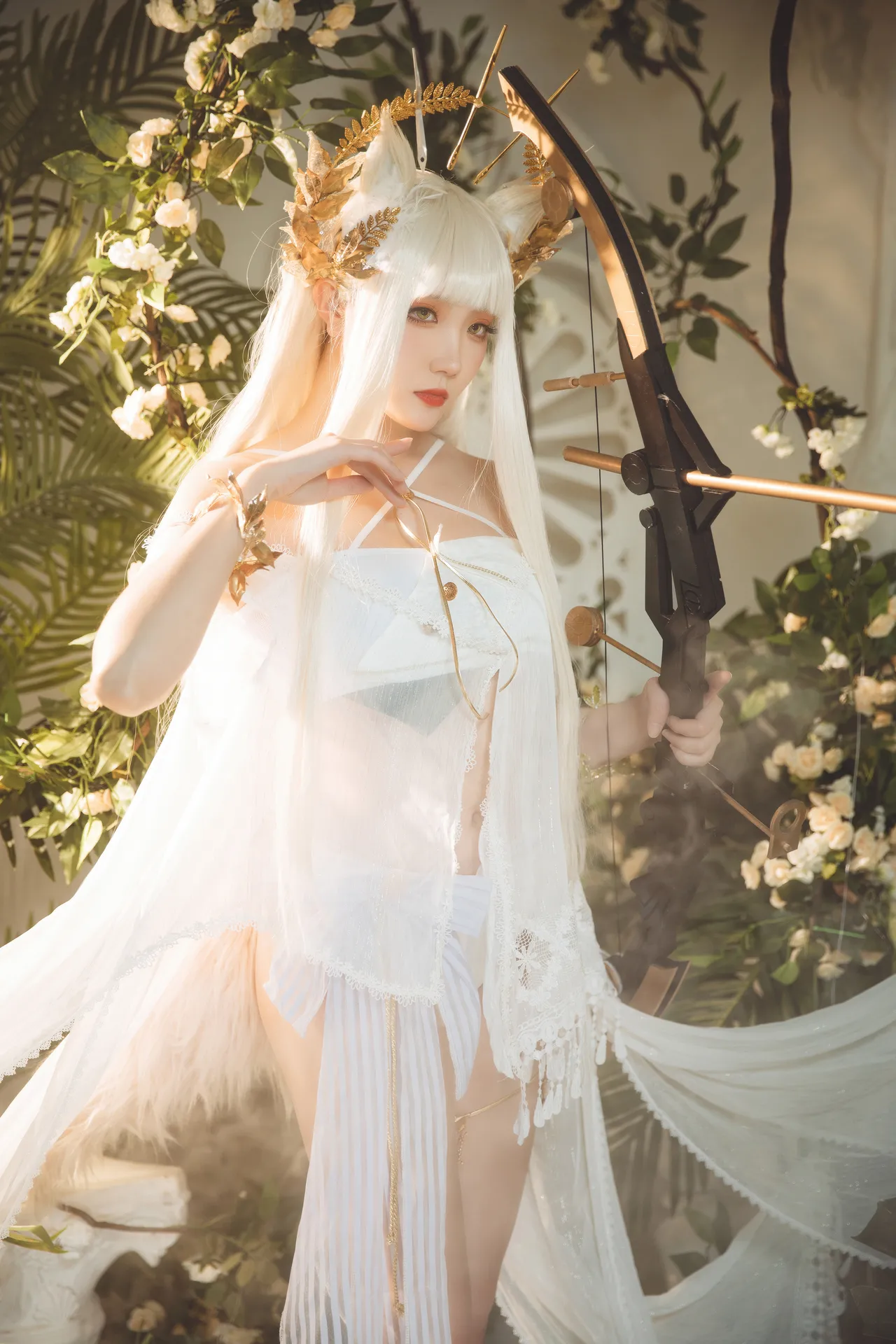 瓜希酱 - Platinum Shimmering Dew (Arknights)-erohere7.webp