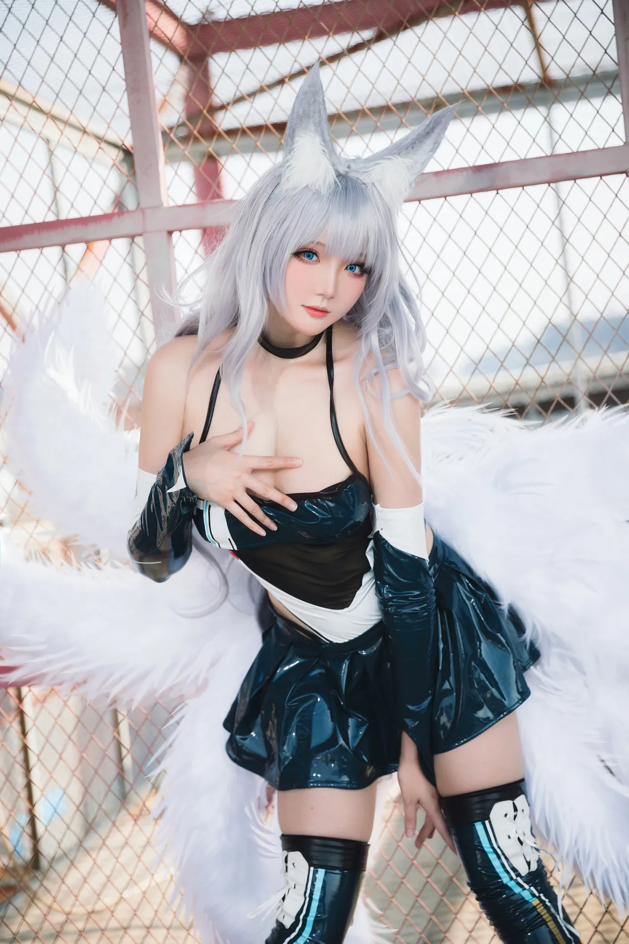 瓜希酱 - Shinano Moonlit Chrome-erohere11.webp