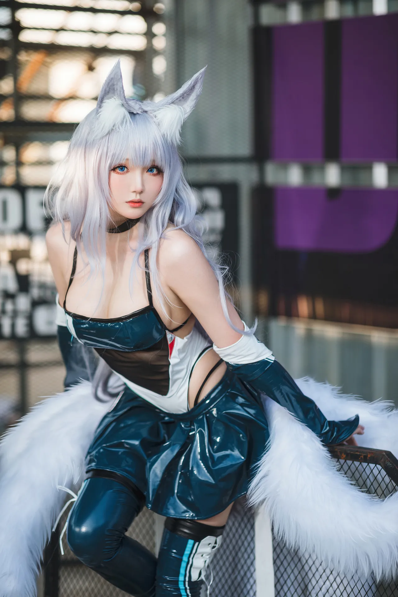 瓜希酱 - Shinano Moonlit Chrome-erohere14.webp