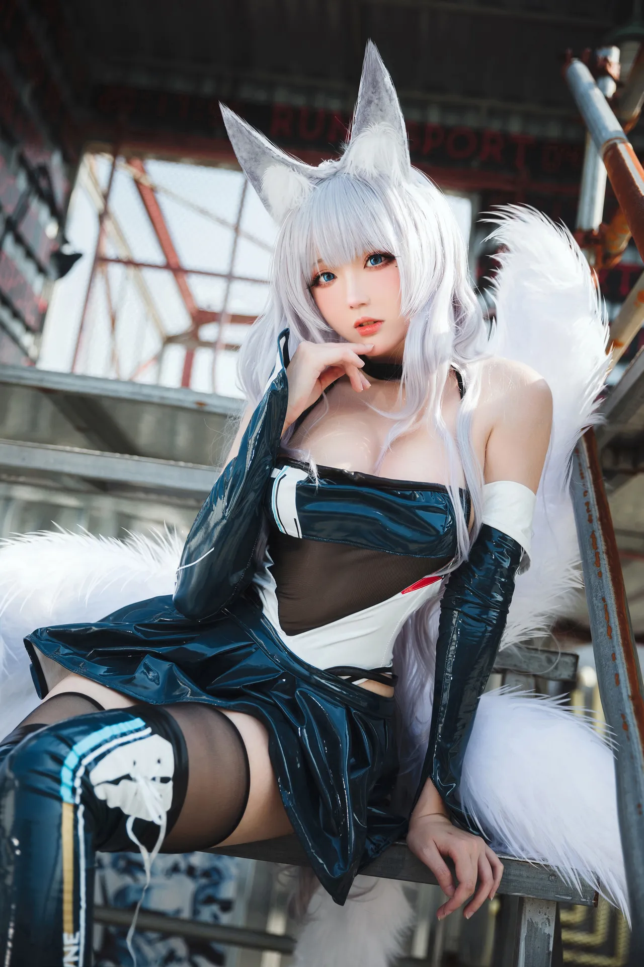 瓜希酱 - Shinano Moonlit Chrome-erohere2.webp