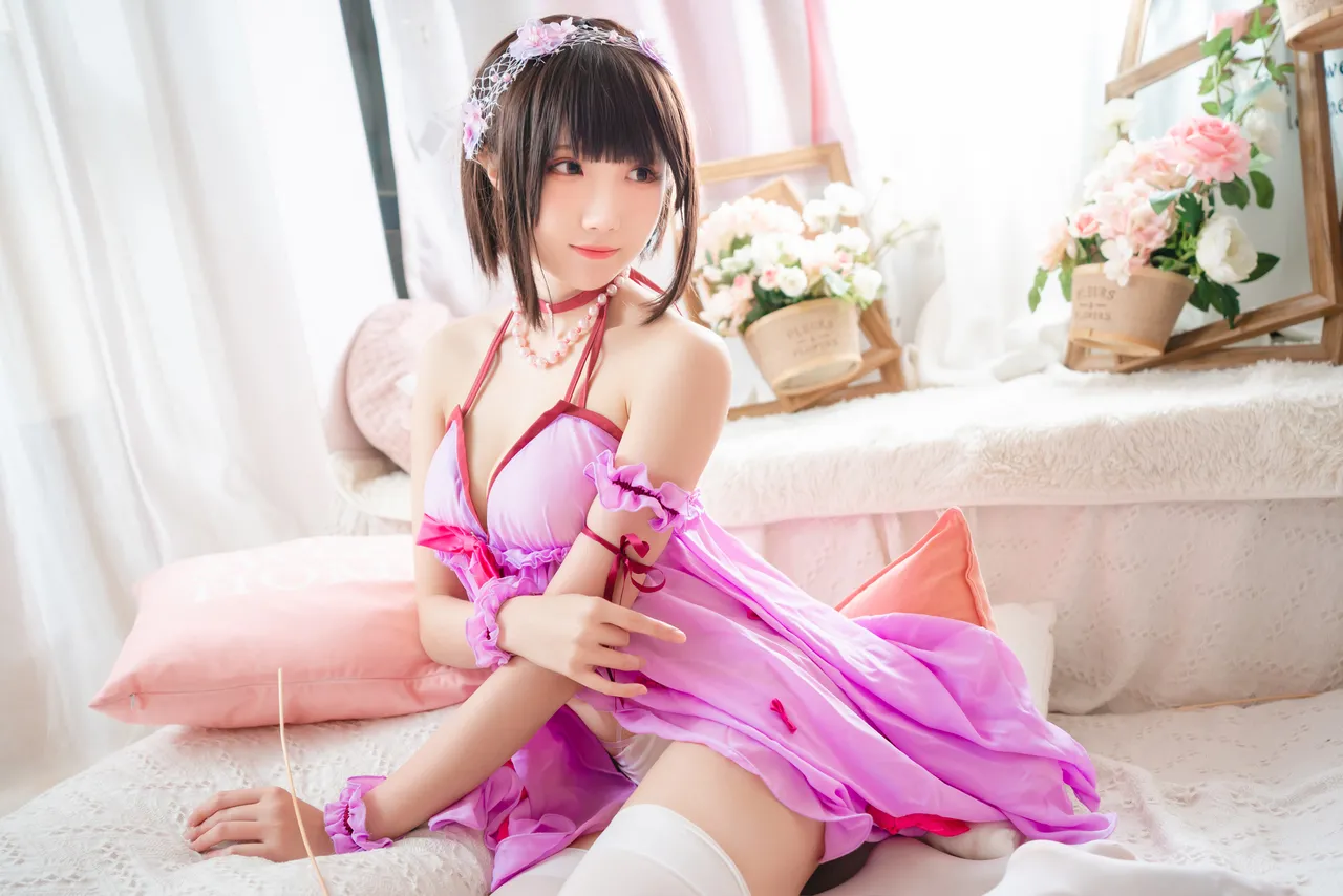 瓜希酱 07 - 加藤惠 睡衣-erohere10.webp