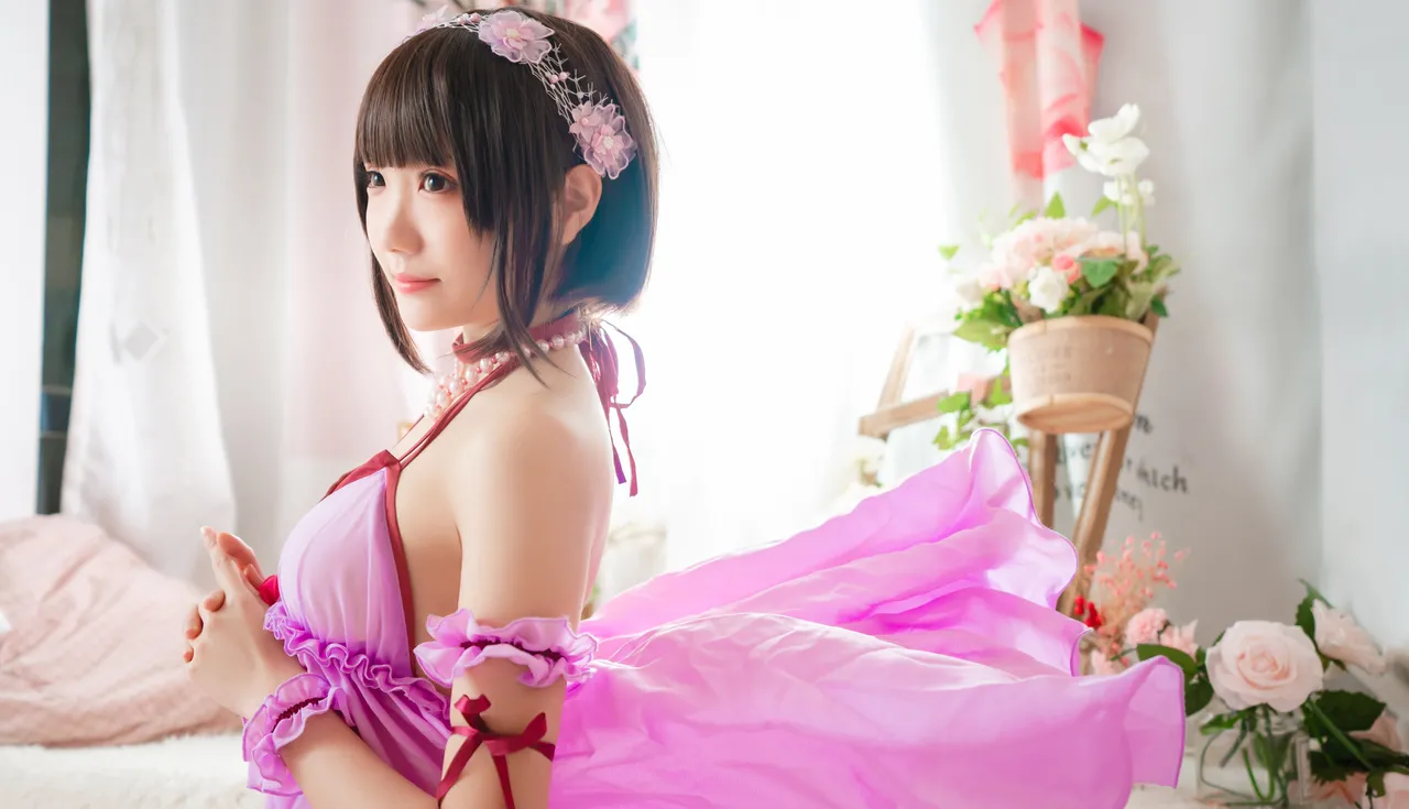 瓜希酱 07 - 加藤惠 睡衣-erohere13.webp