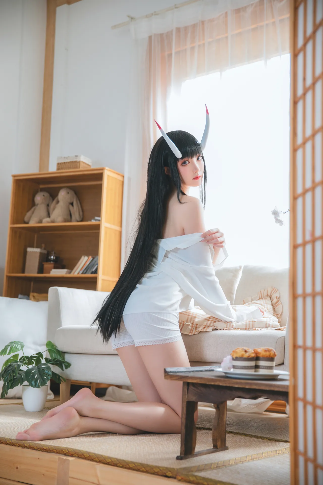 瓜希酱-能代衬衣-erohere10.webp